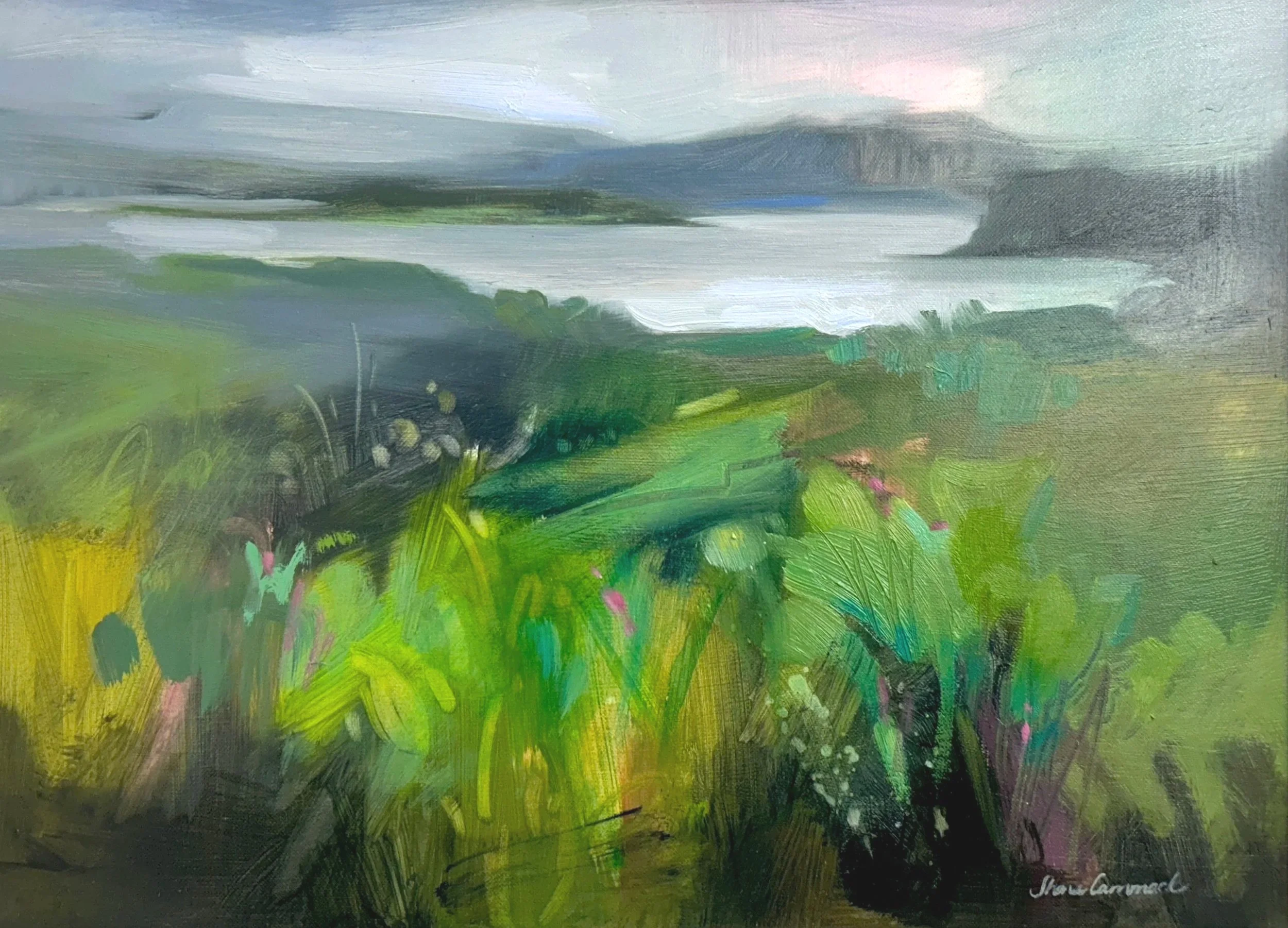 Mountain Lochan, oil