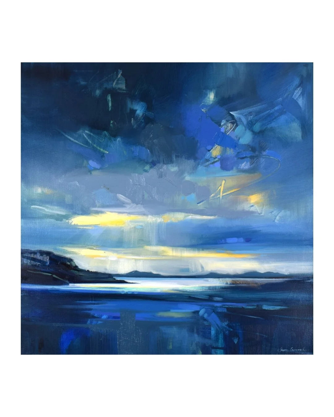 'Western Skies' Original Oil Painting