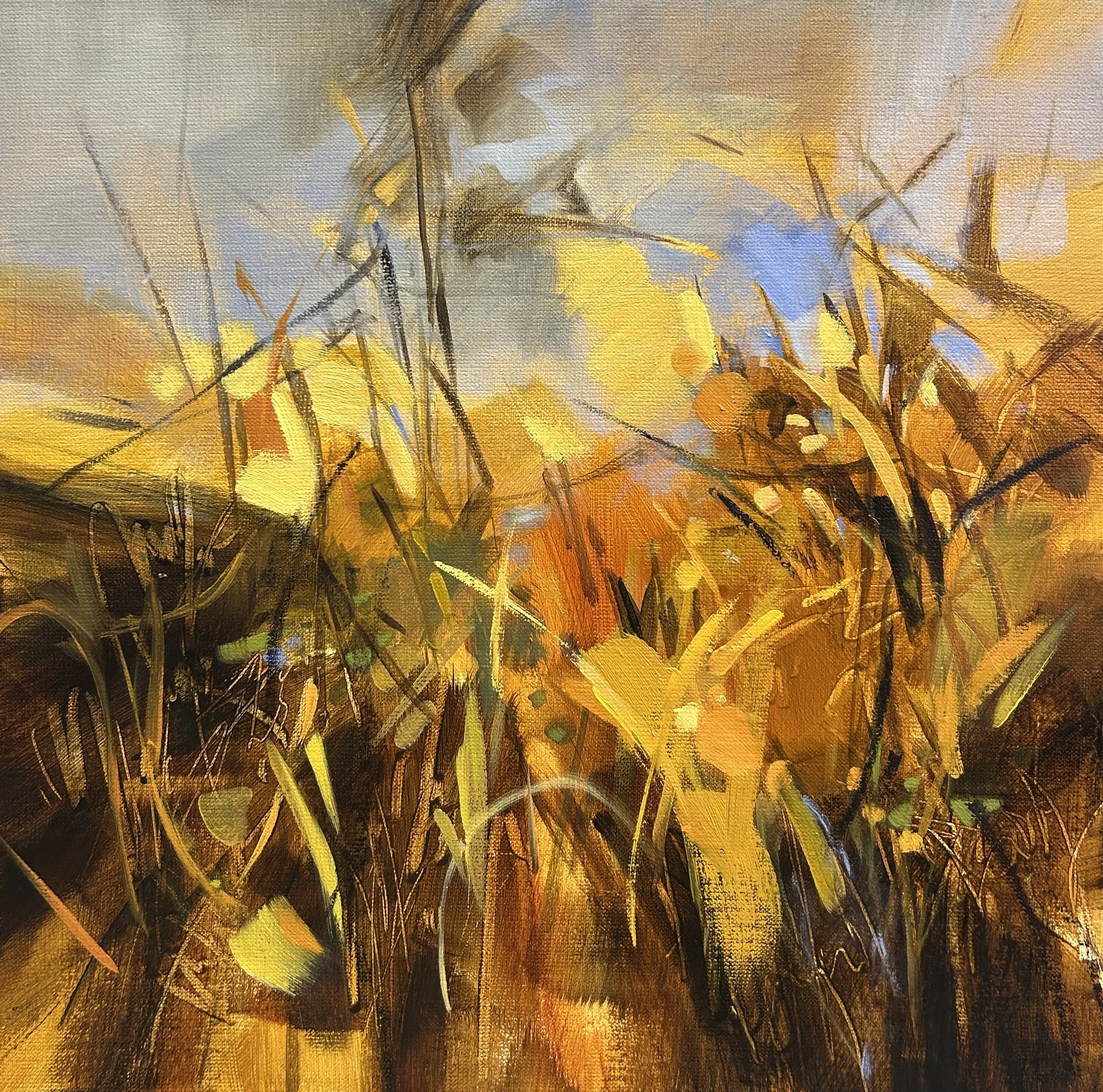 Autumn in the Ancient Oakwoods, oil