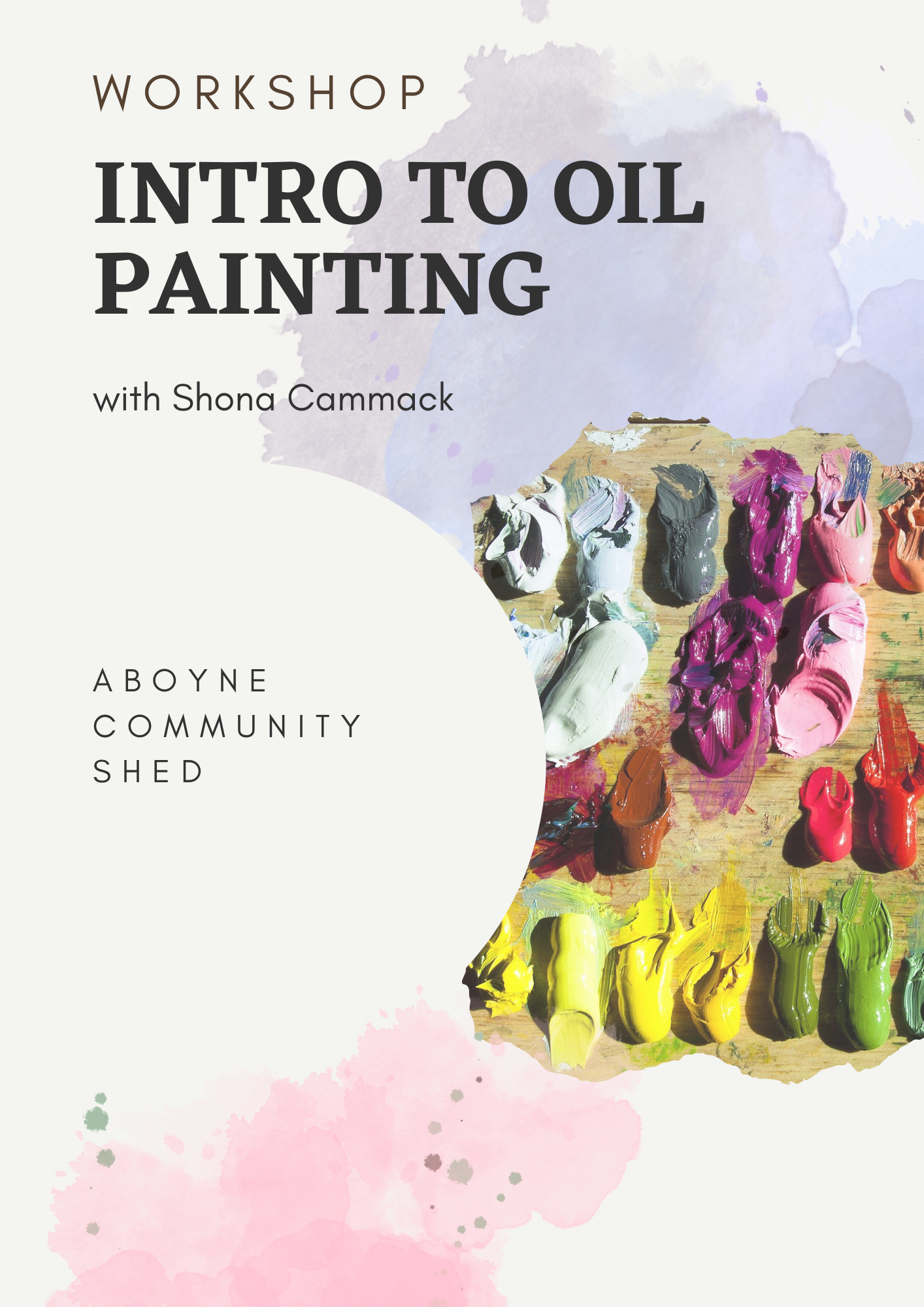 Oil Painting Workshop February 2nd 2025