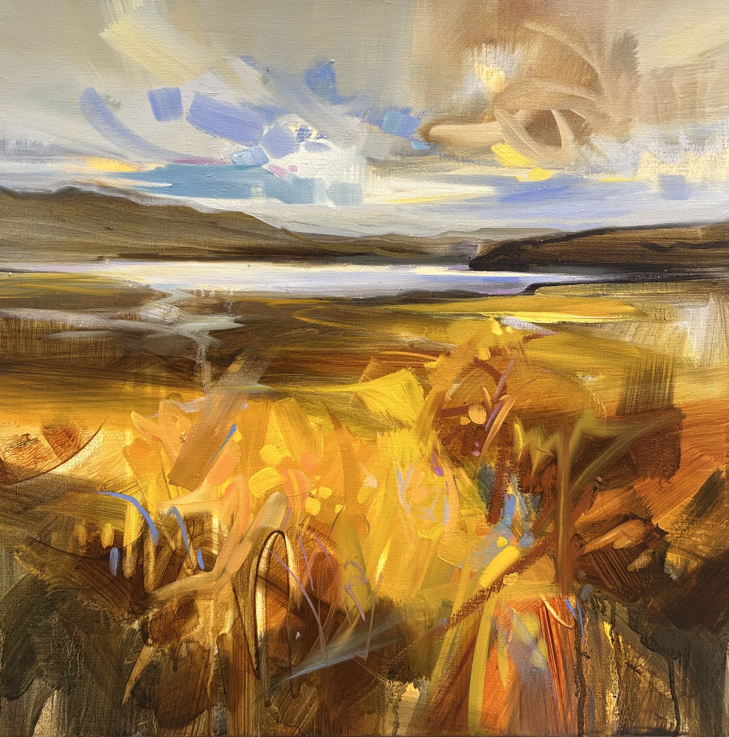 Autumn Lochan, oil