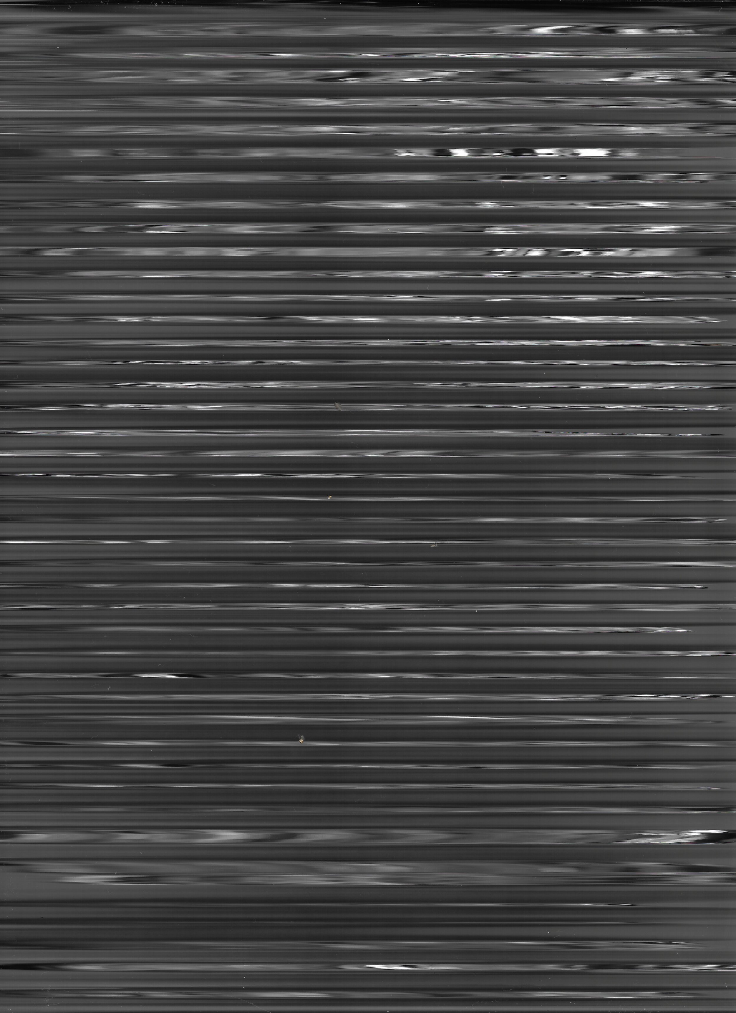Exploratory Scan No. 13 - Tinfoil in motion