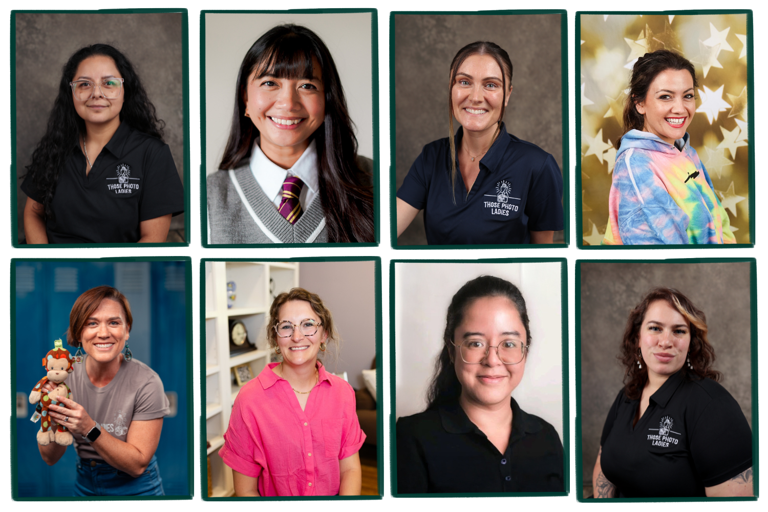Headshots of Dallas and Central Florida Photo Team