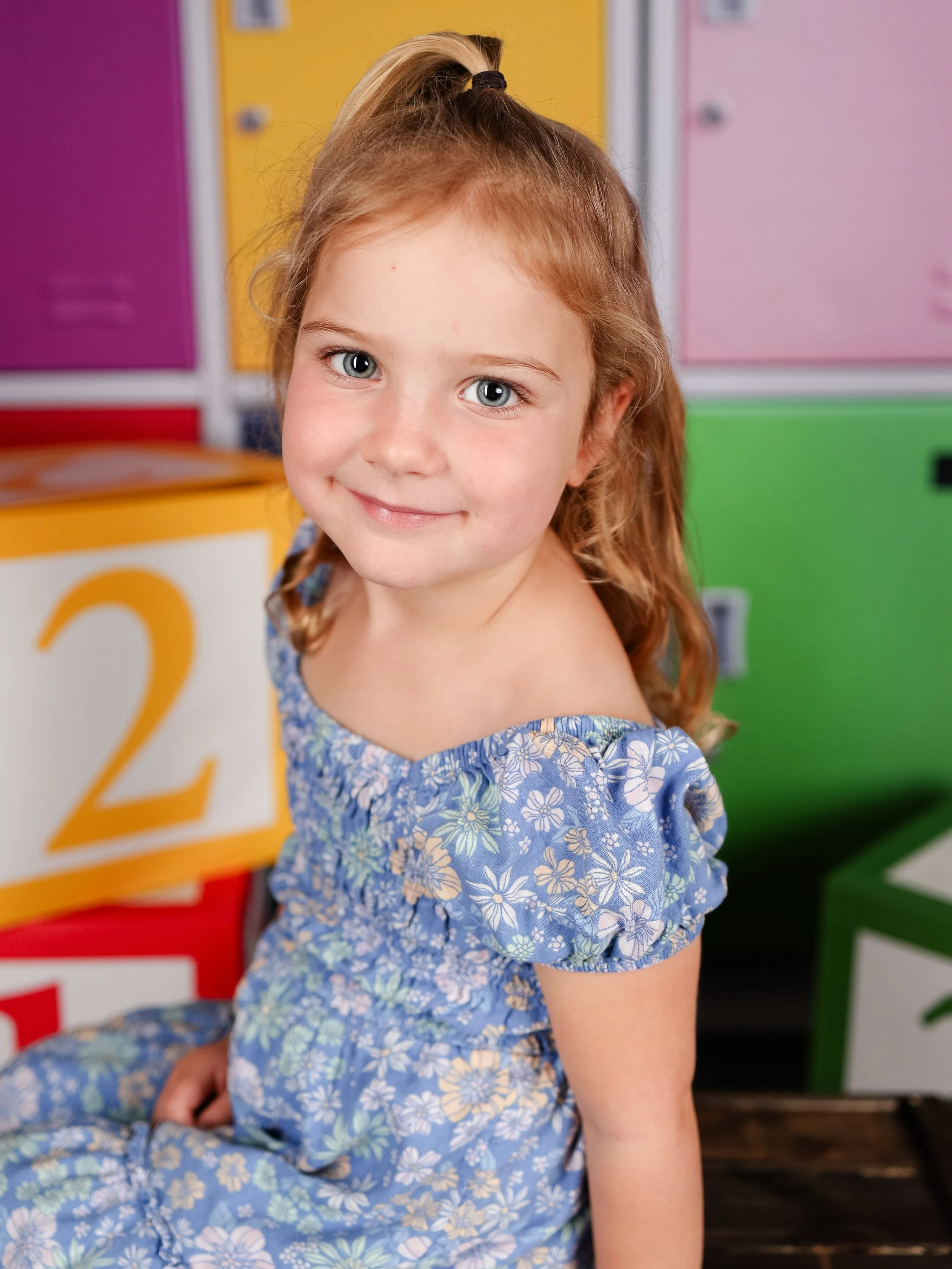 Preschooler photography school photo