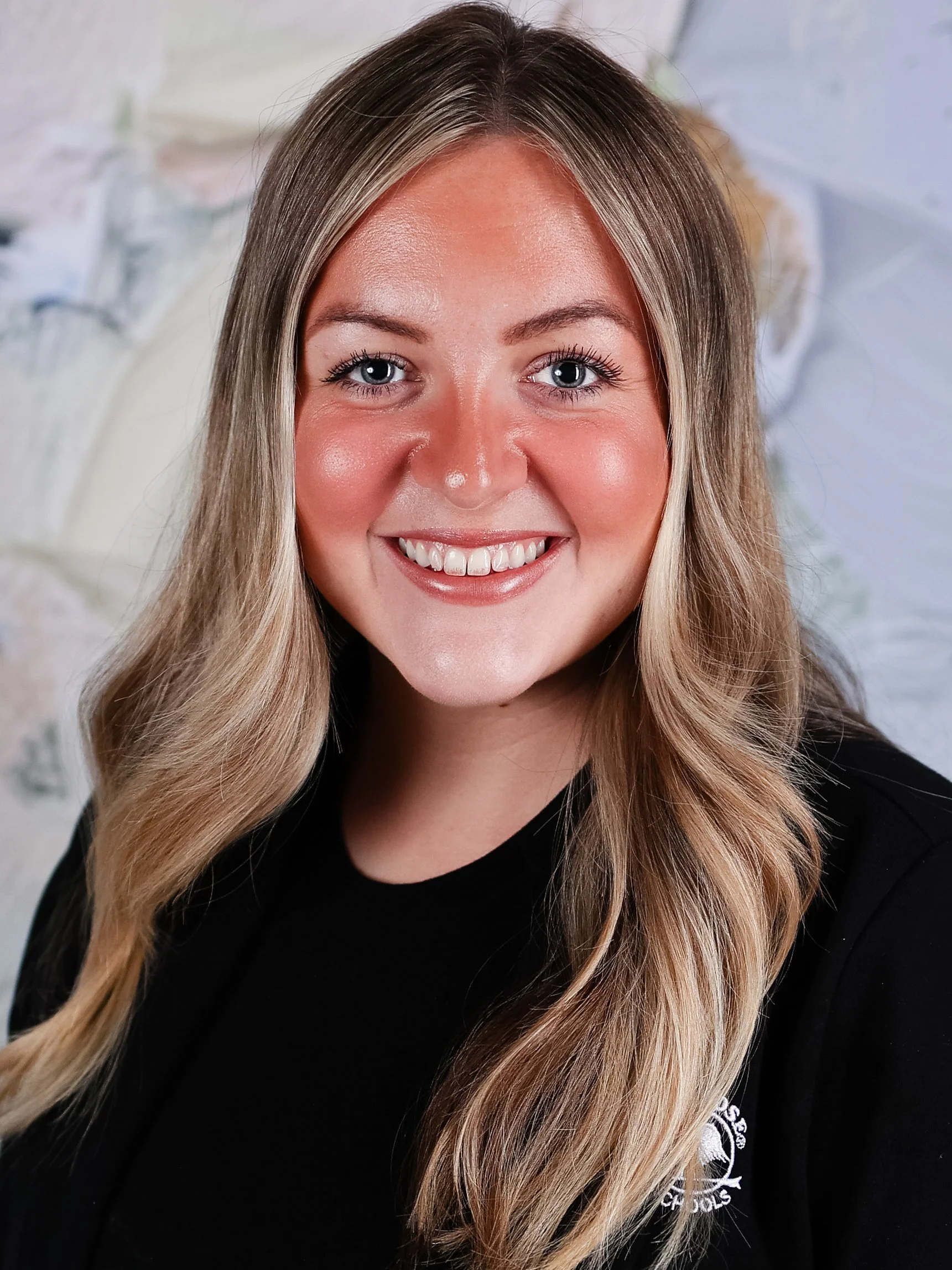 Preschool Photo day with Staff portraits with spring background