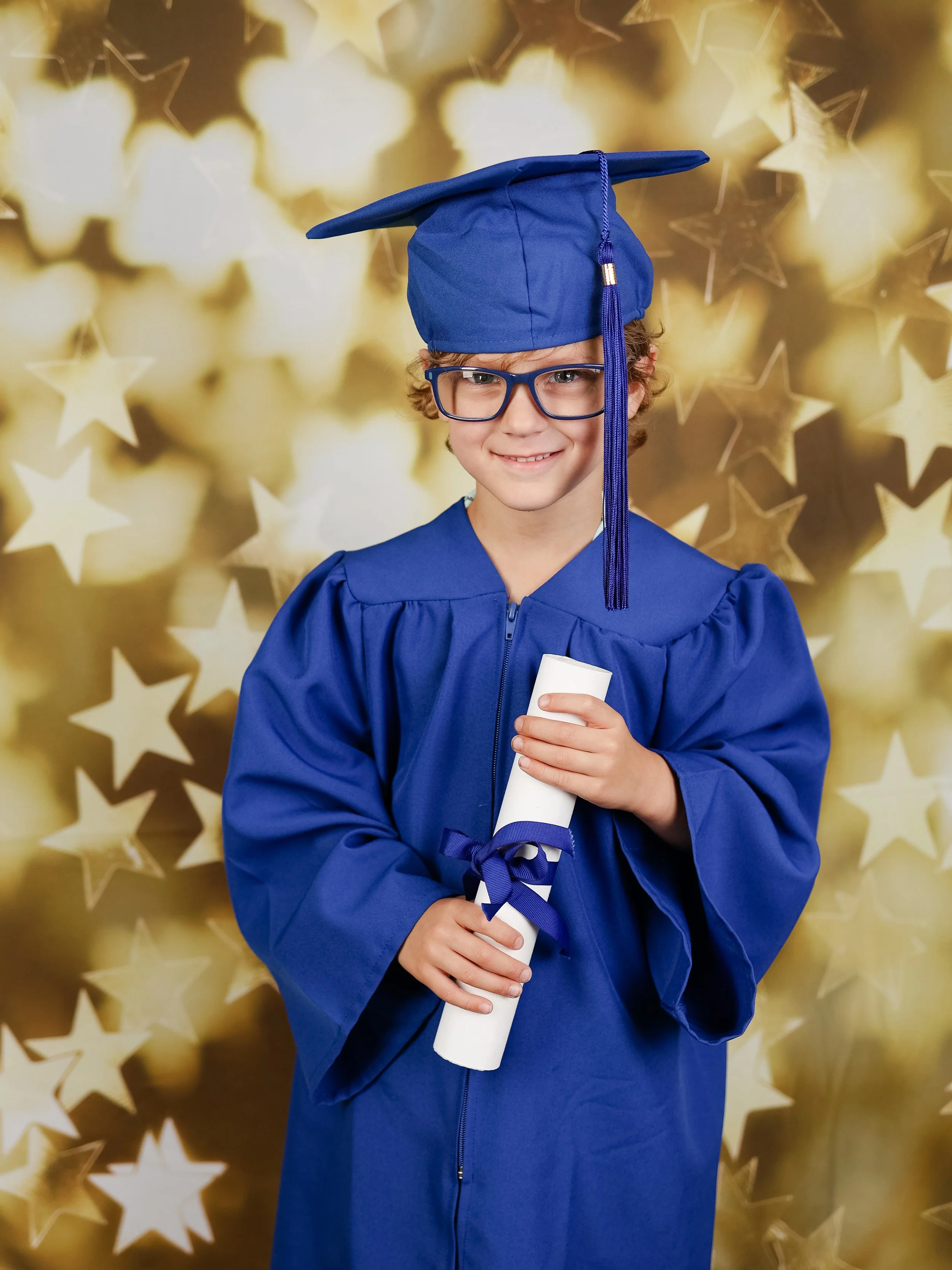 Grad photo of VPK at Faith Lutheran spring picture day