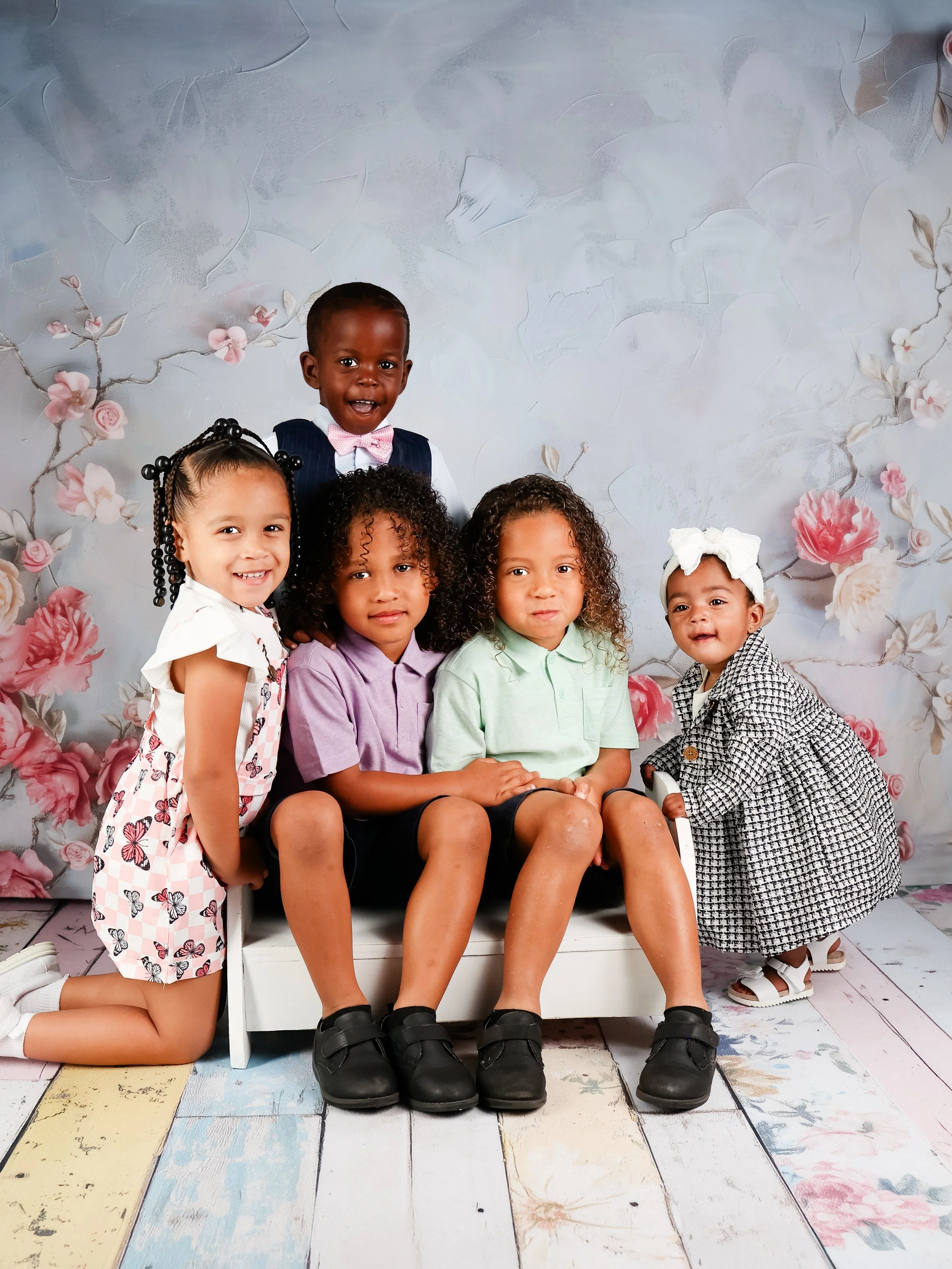 Britt Academy Sibling Photo Spring photo day Cocoa Florida