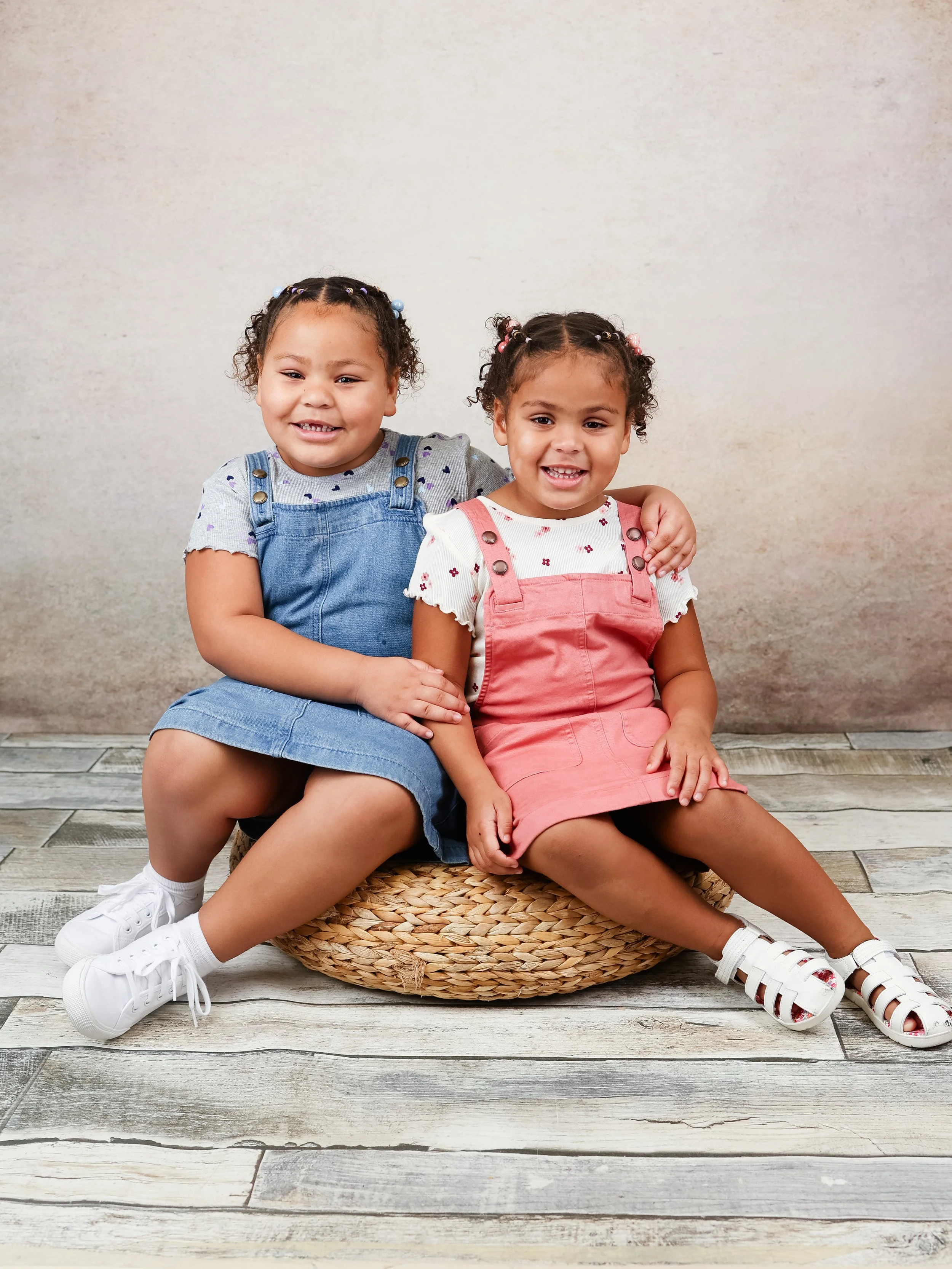 Paloma School Melbourne Florida school picture day sibling photo