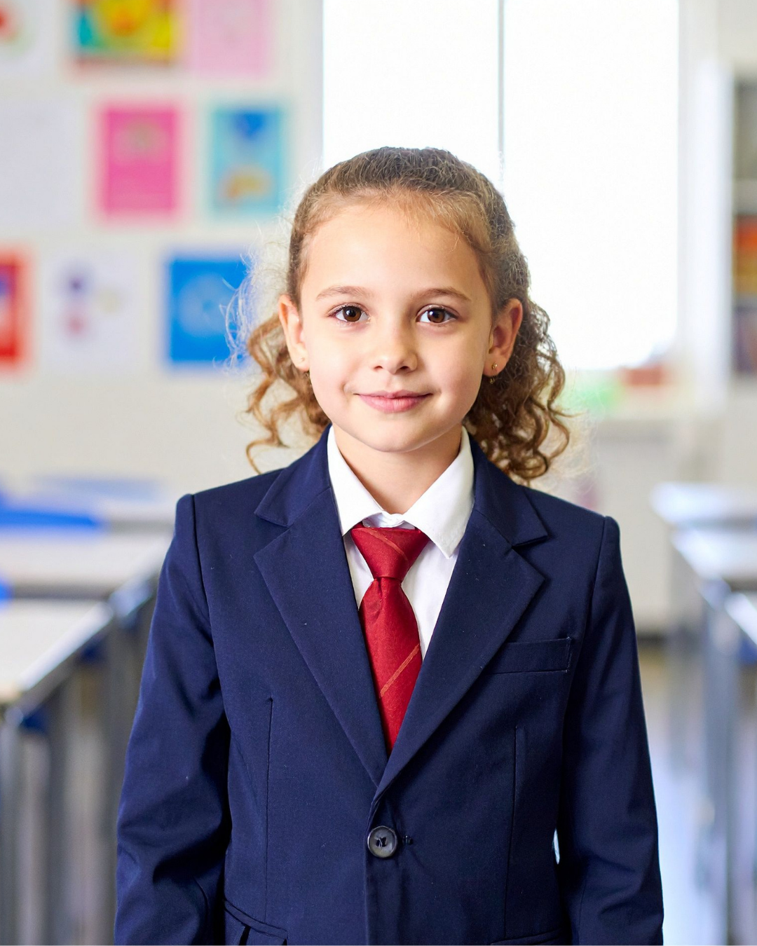 Student in uniform