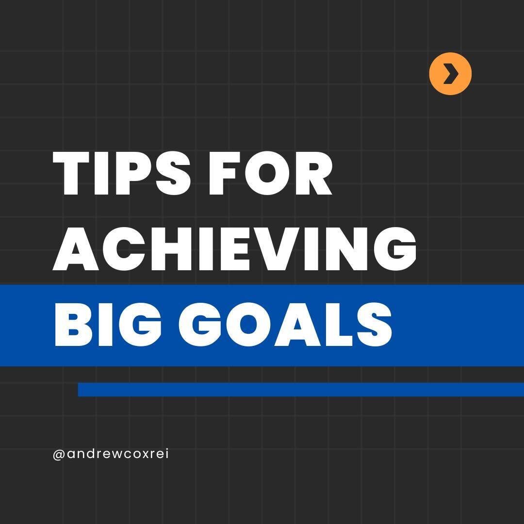 Having a big goal to achieve can be both exciting and intimidating. On one hand, it gives you something to strive for and a sense of purpose. On the other hand, it can feel overwhelming and daunting, especially if you're not sure where to start.

The