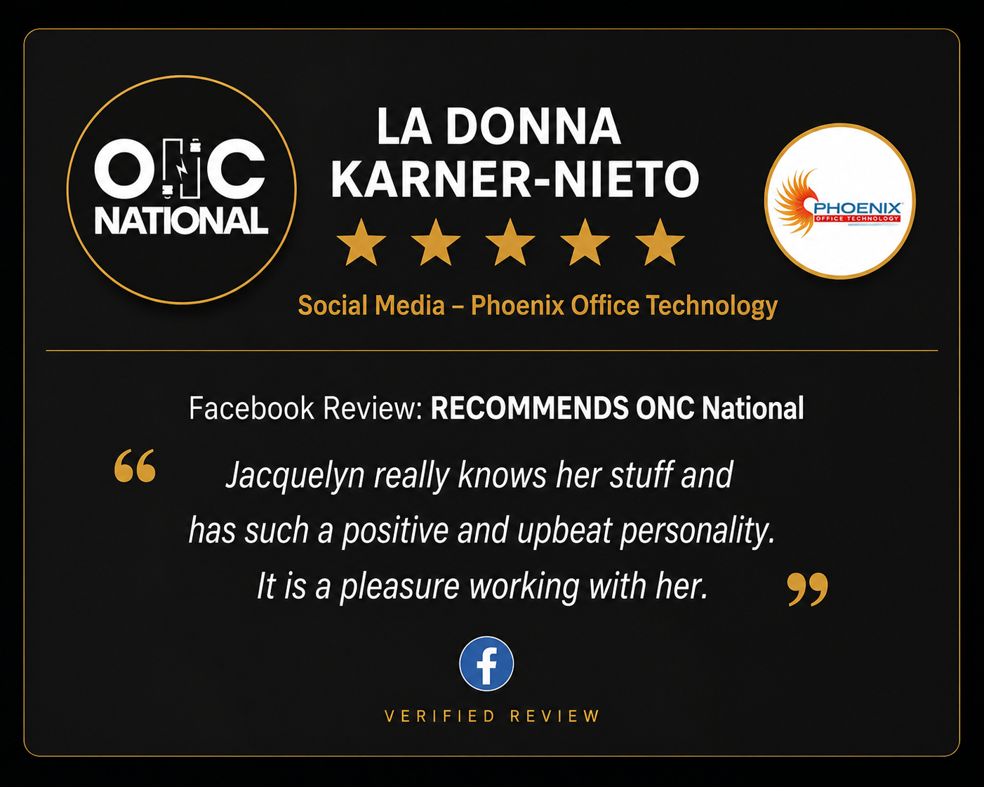 Review ONC Natrional  - La Donna.png