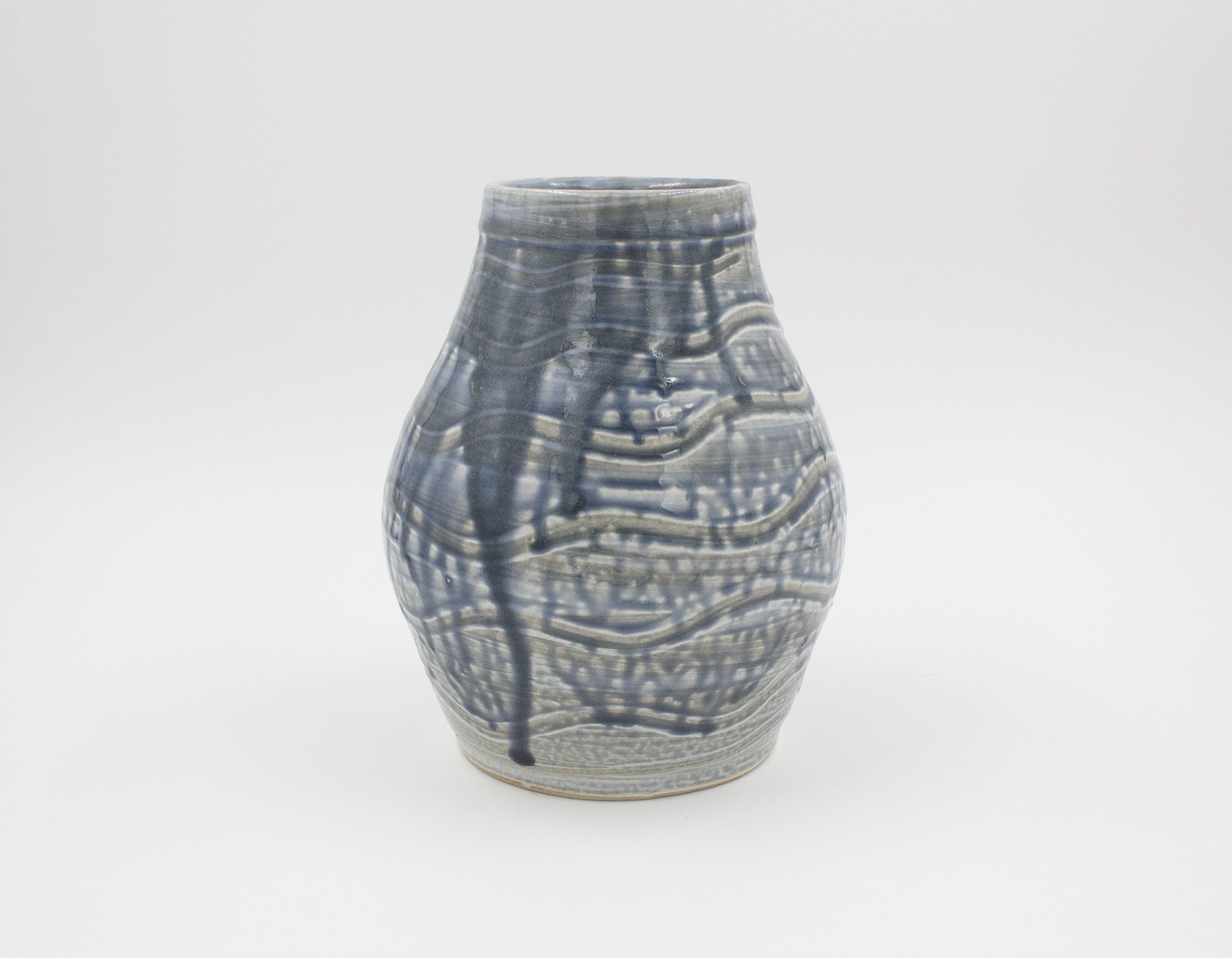 Wood Ash Glazed Vase
