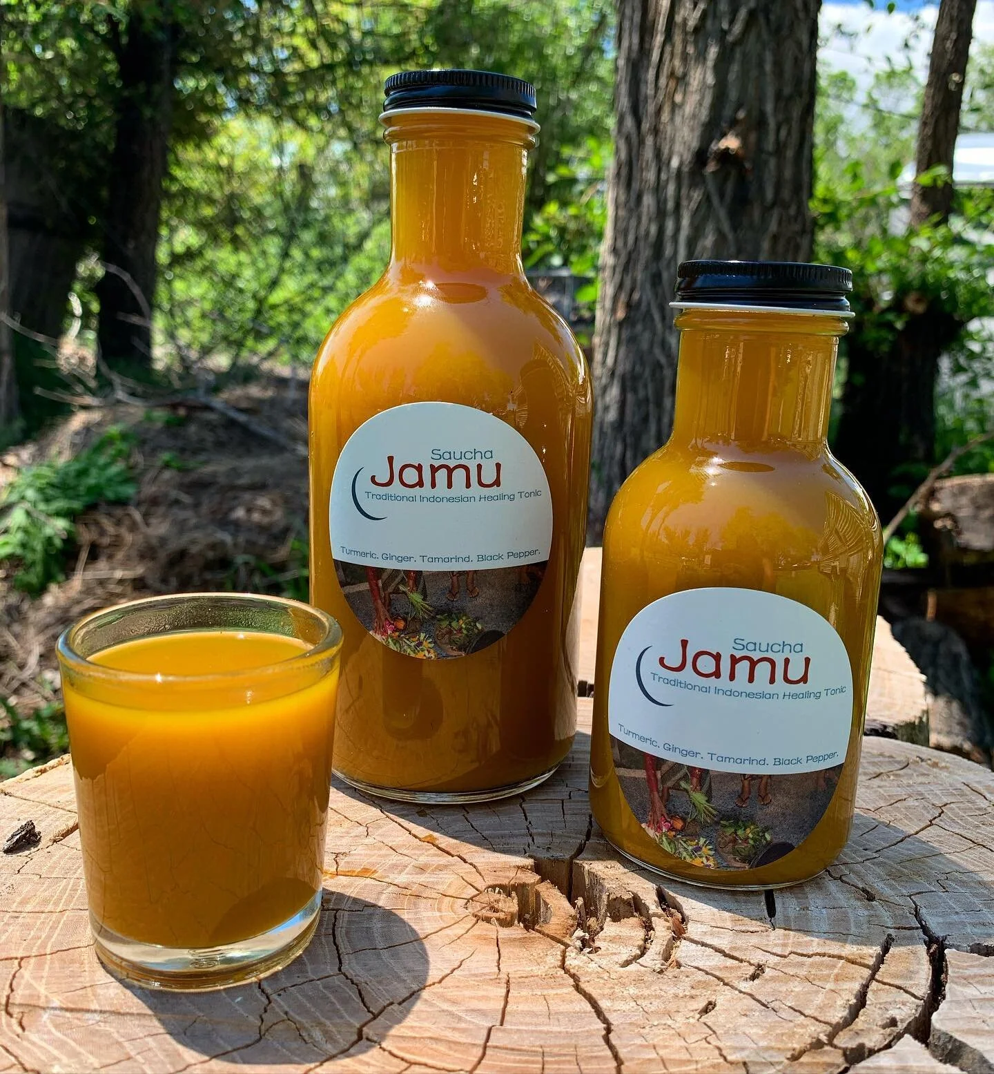 Shot a day keeps the doctor faaaar away

This stuff is for real. It&rsquo;s potency and bioavailability is unparalleled 🤭

Jamu comes in three sizes: 8oz, 16oz, and 32oz- so whether you just want to give it a try, or you&rsquo;re hooked (like me) &a