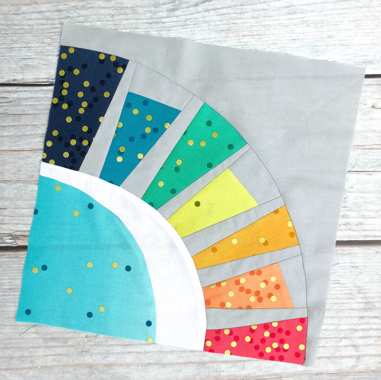 Summer Sampler 2019 Block 14: Improv curved piecing — Lee Heinrich ...