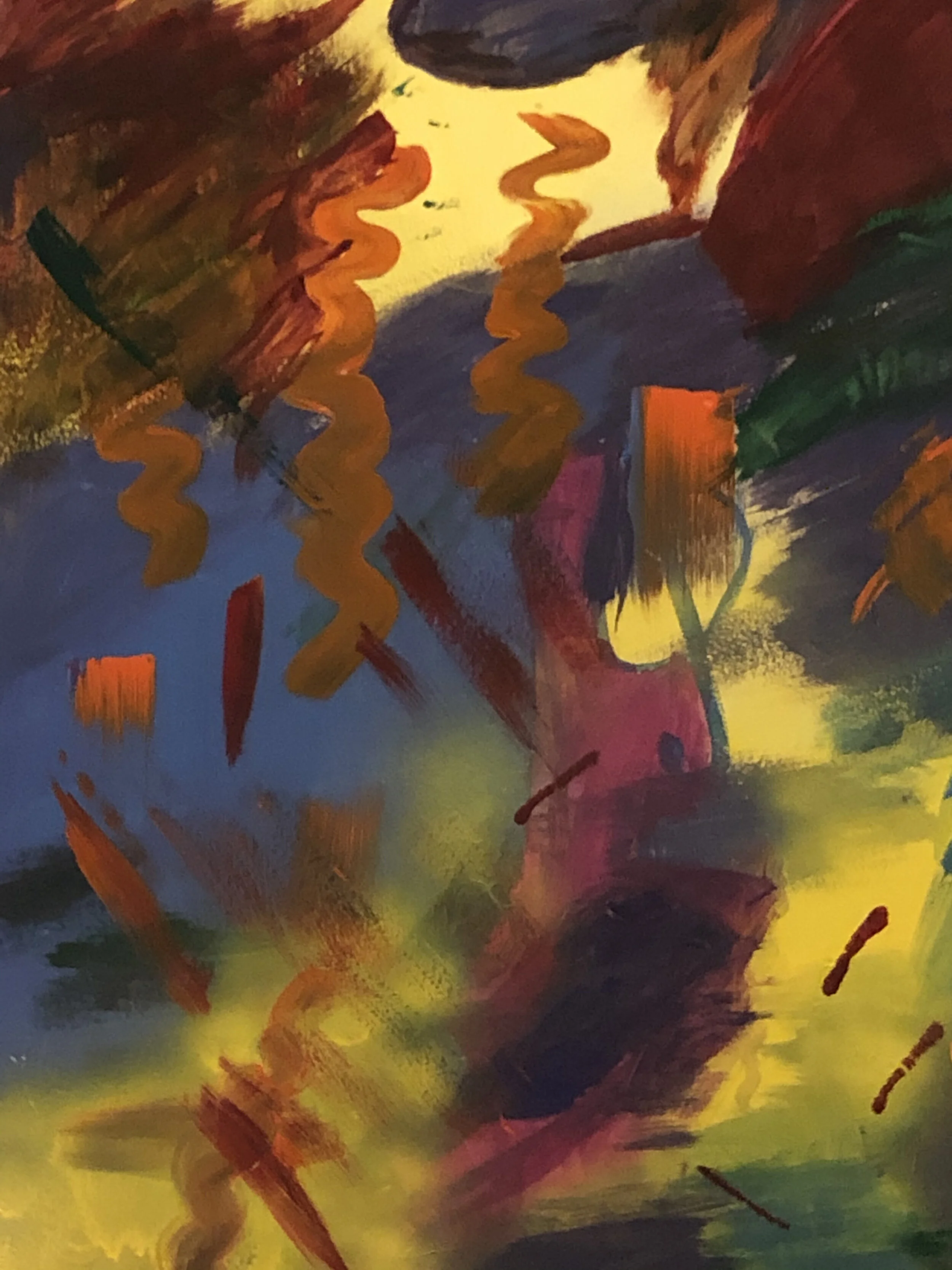 DECEMBER 2019: SCRIBBLING IN SNOW