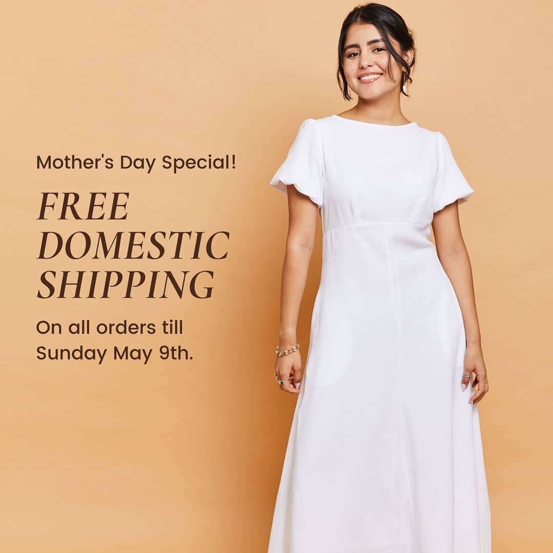 To celebrate Mother's Day coming up, enjoy FREE Domestic Shipping on all Australian orders at AnDiens.com now until Sunday May 9th 11.59pm! 💕🌺🌸

#fabric&nbsp;#maker&nbsp;#sewsewsew&nbsp;#outfitinspo&nbsp;#ootd&nbsp;#shoplocal&nbsp;#shopsmall&nbsp;