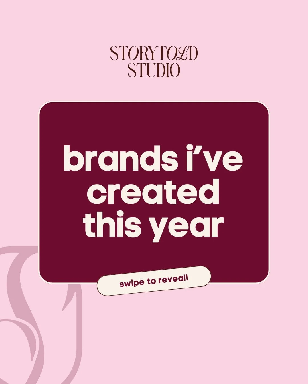 Let&rsquo;s recap the amazing year that was branding that came through the Storytold door this year 🥹

From wellness and beauty brands , events, ecommerce and photographers - so many varied industries and all with the same agenda , to stand out in t