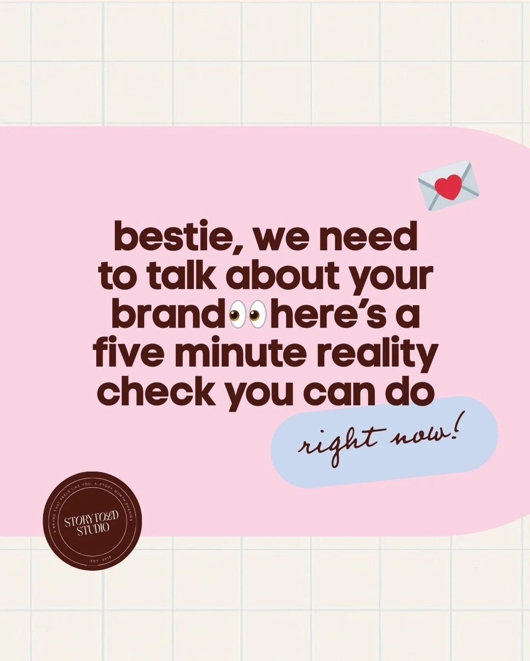 Let&rsquo;s do a little 5 min exercise together! 
Swipe through and start with these few things to audit your brand and watch how much clearer everything feels 🤎

I know it can feel chaotic running your business. You signed up for freedom, not weari