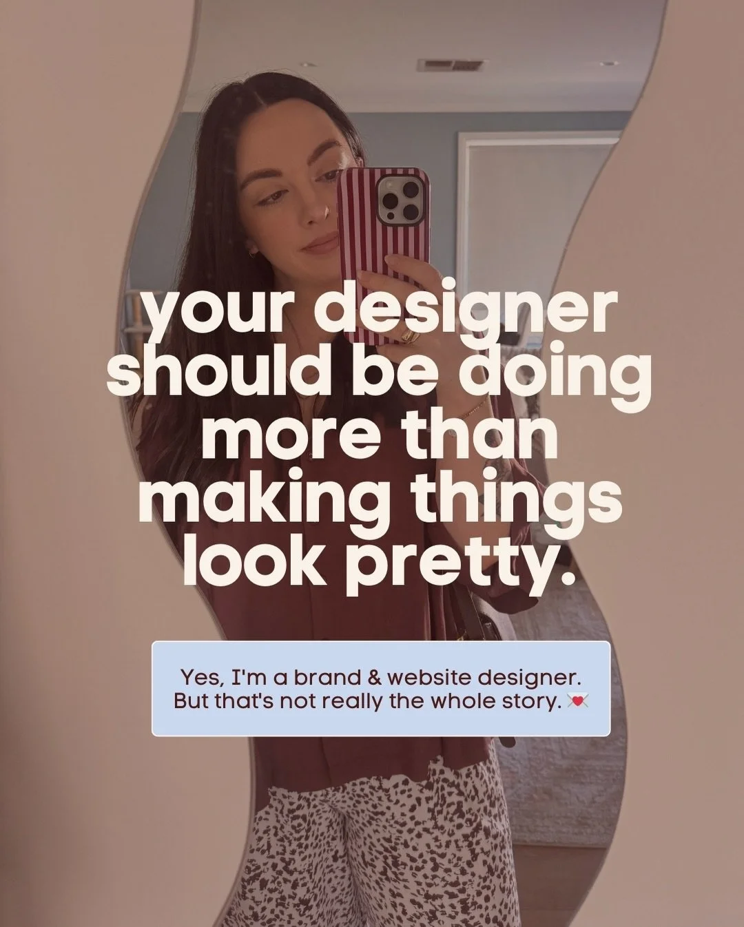 Im a brand and website designer, yes. But also your soundboard, your tech guide, your hype person, and honestly, one of the biggest fans your business will ever have. 🤎

This is what working with Storytold actually looks like, and I wanted to share 