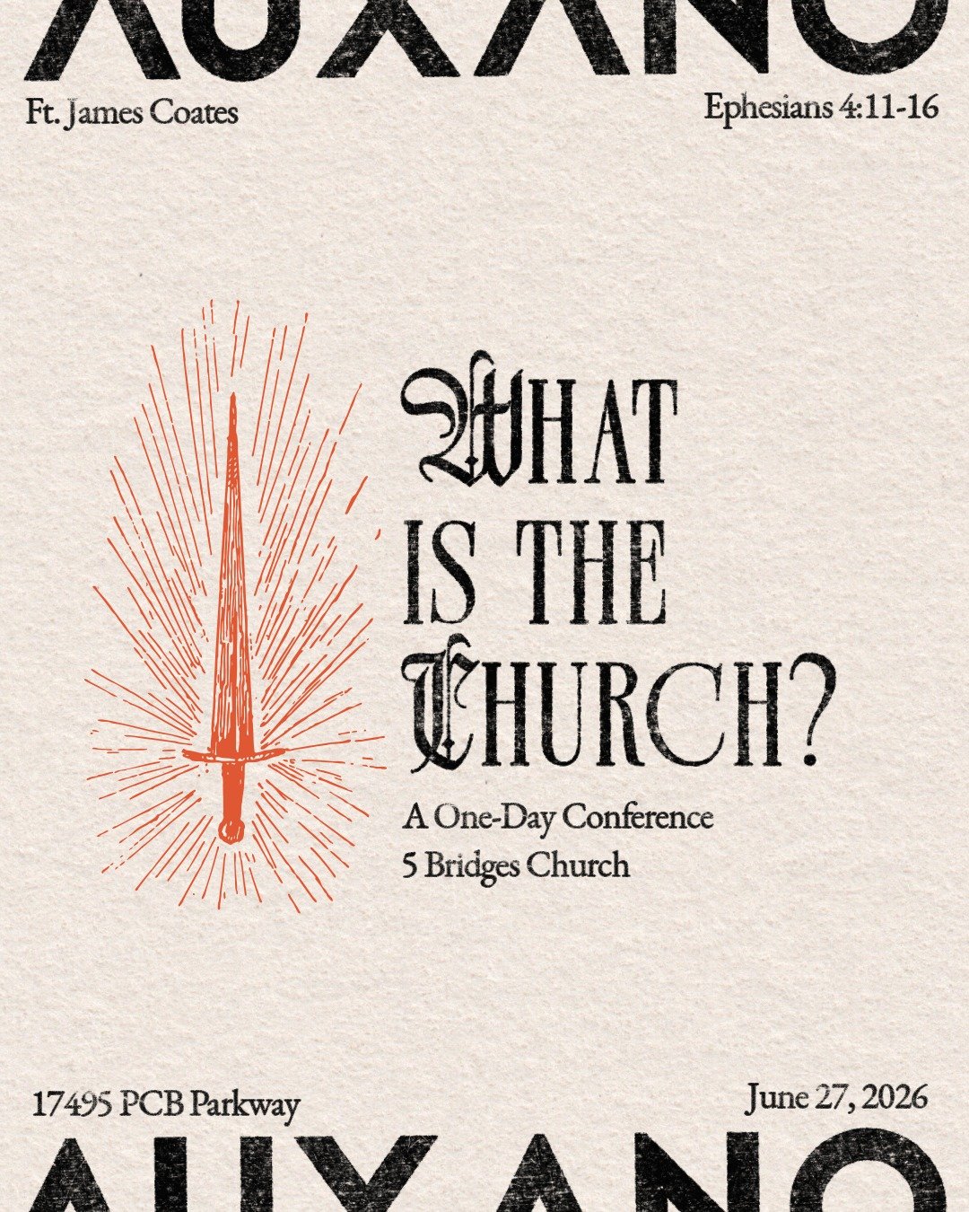 A one-day conference for anyone who...

-Feels disconnected from church
-Has never been taught a biblical theology of what is the church and why it matters
-Wants deeper community but isn&rsquo;t sure where to start
-Is tired of consuming church and 