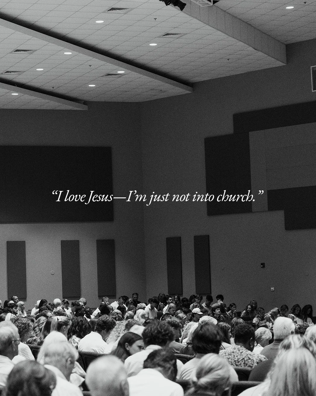 Many people claim to love Jesus&hellip; but hesitate to commit to the church.

Maybe you&rsquo;ve heard something like:
&bull; &ldquo;I love Jesus, but I&rsquo;m not into church.&rdquo;
&bull; &ldquo;The church only hurt me.&rdquo;
&bull; &ldquo;I ge