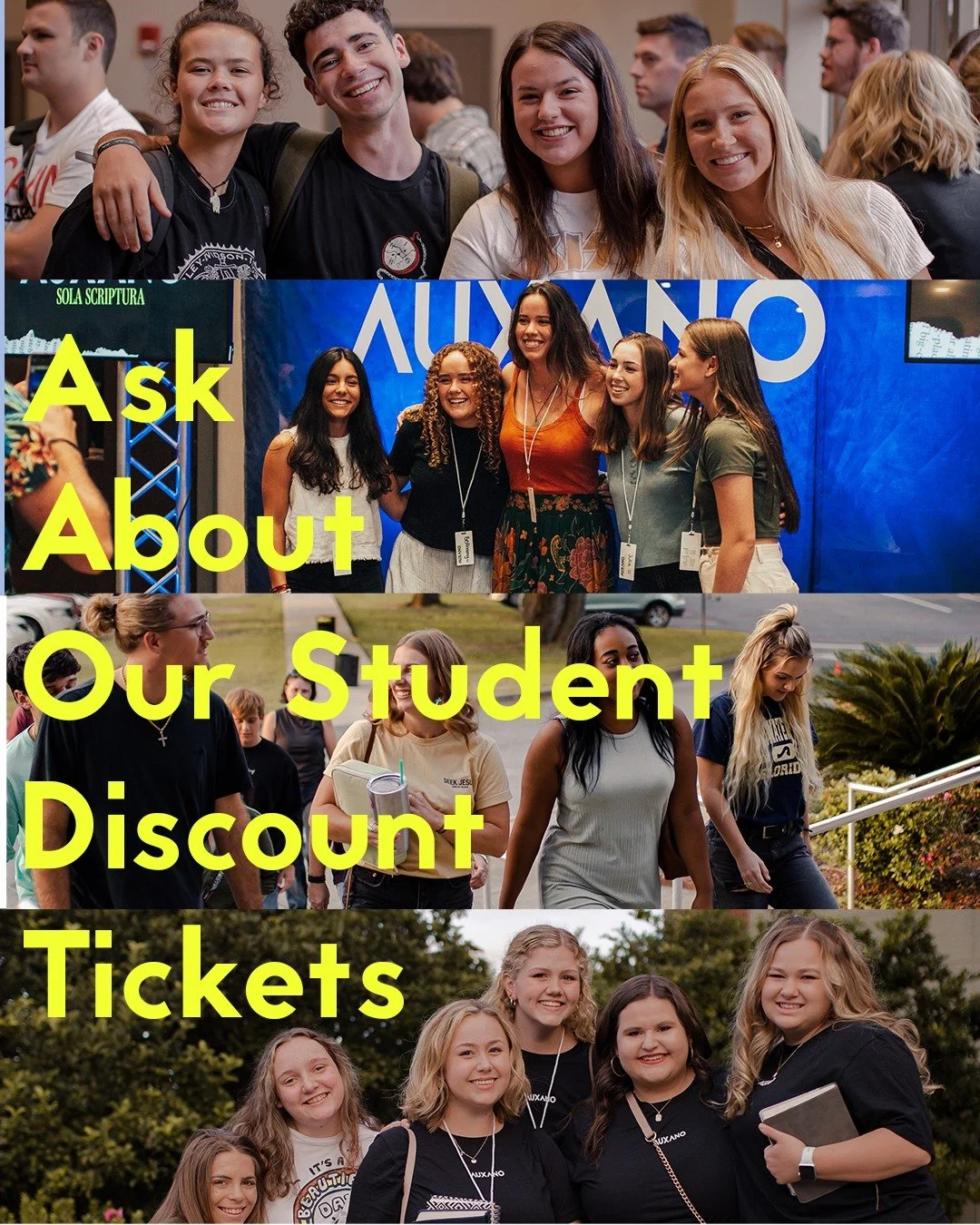 College students&mdash;if you attend @5bridgeschurch on Sunday morning, stop by the Auxano desk for a free gift!

College is one of the most shaping seasons of your life.

You&rsquo;re deciding who you are, what you believe, and who you want to becom