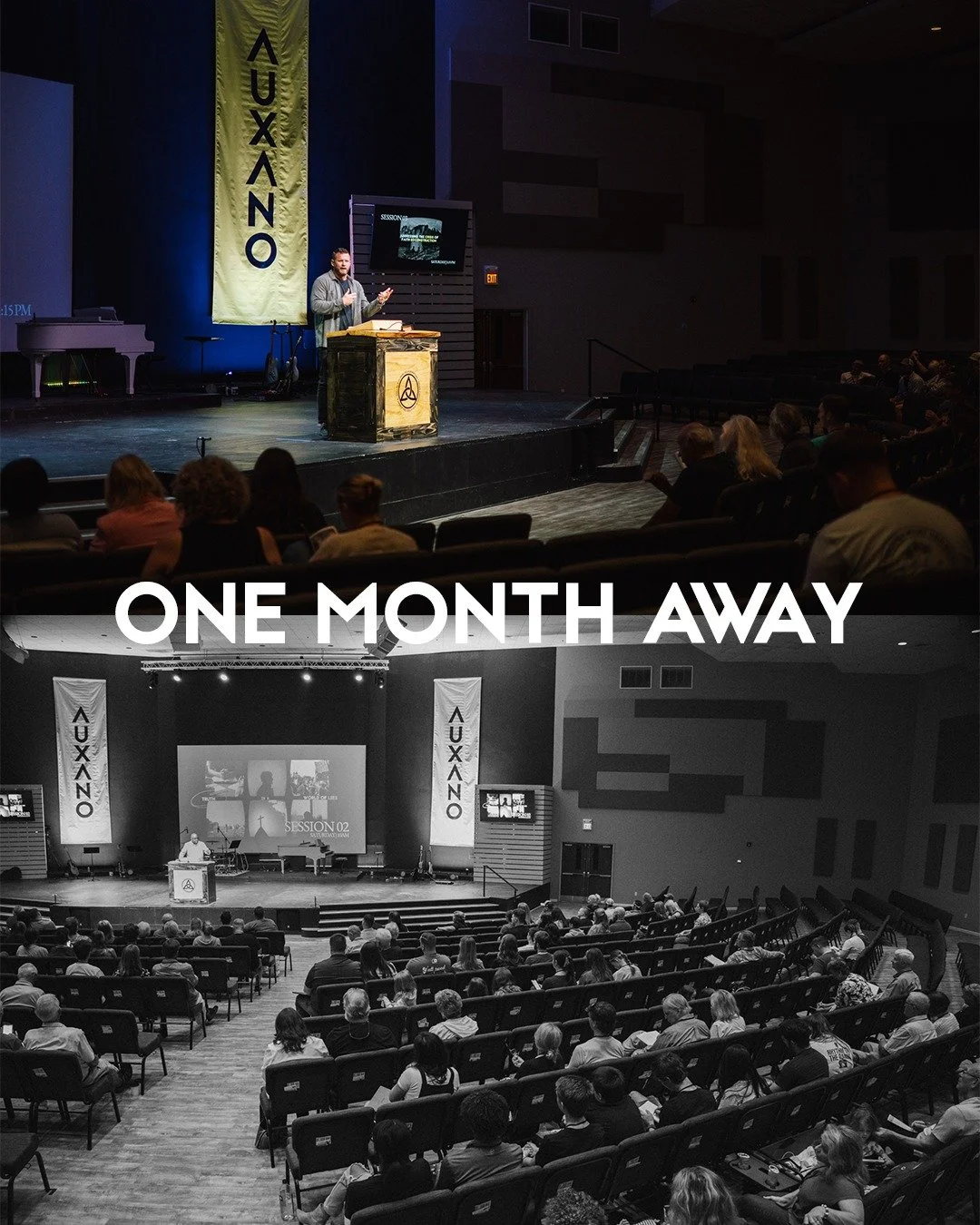 We are one month out from #Auxano26. 

Registration is still active. Be sure to snag your seat today! (Link in bio).