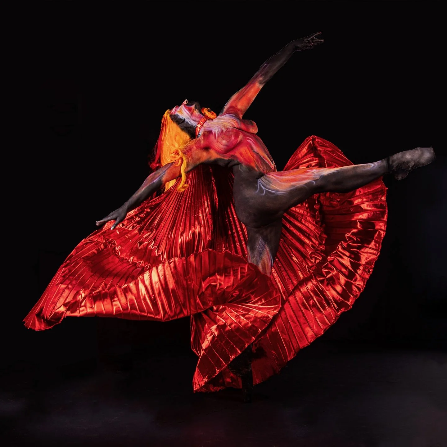 Phoenix by Toia with bodypaint by Jonathen Kinney