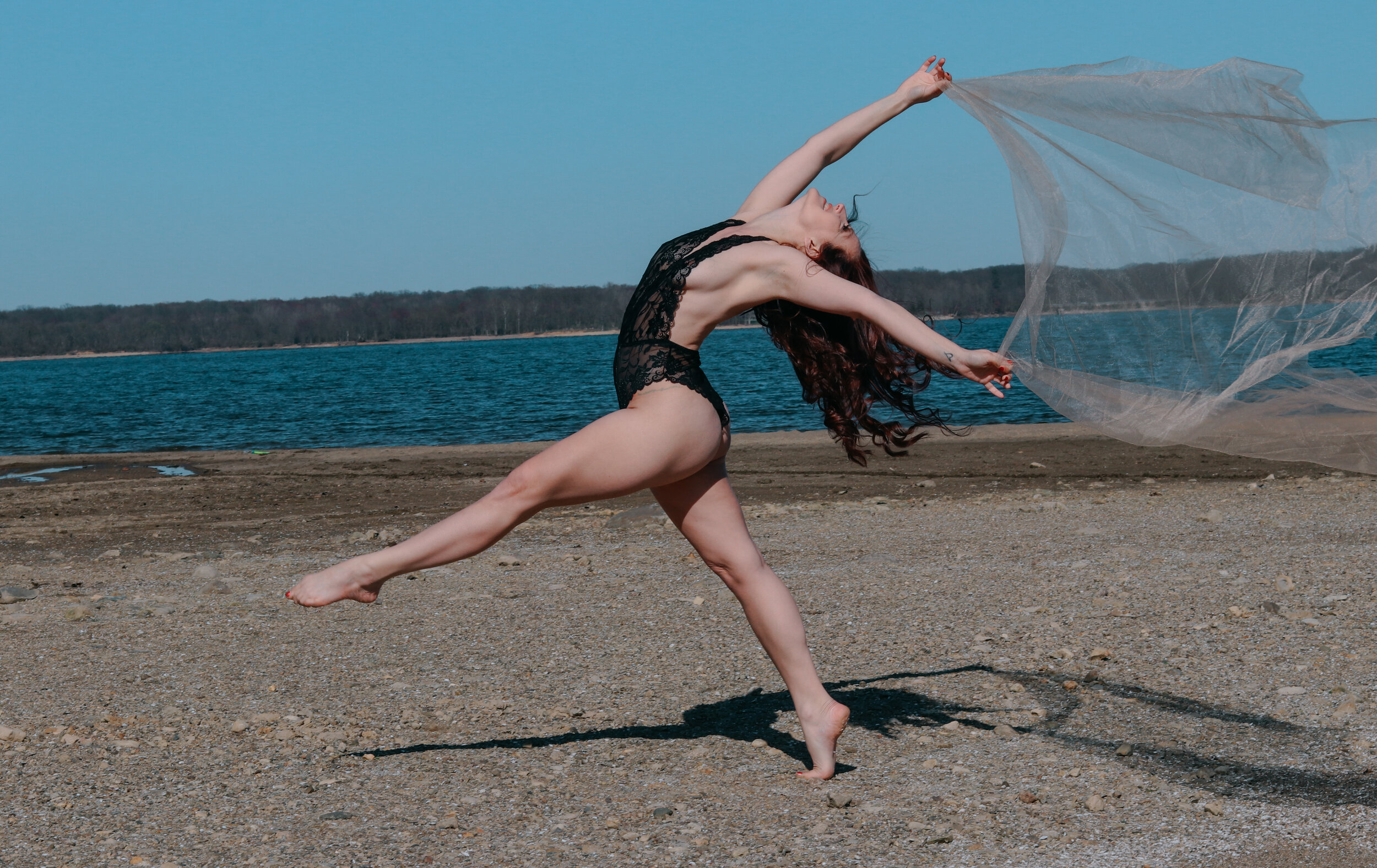 Dancing at the Beach