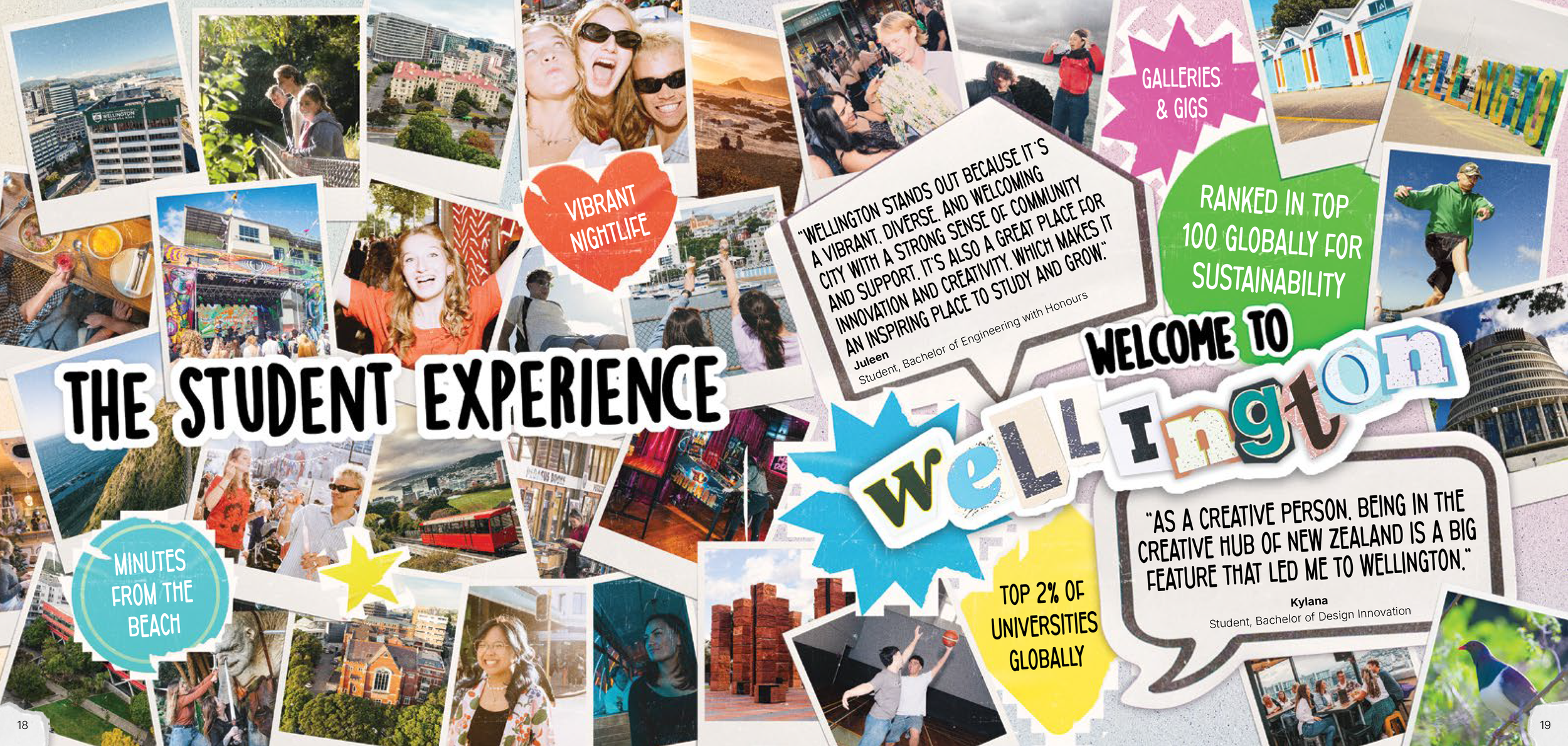 vic 101 your intro to vic uni designed by creative and brand. Photography by Image Services