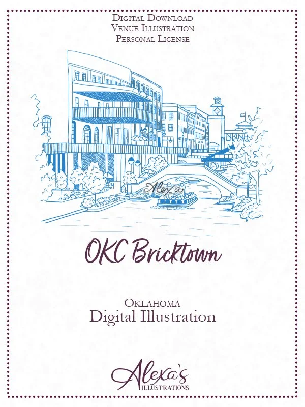 OKC Bricktown Digital Illustration (C) Alexa's Illustrations.jpg