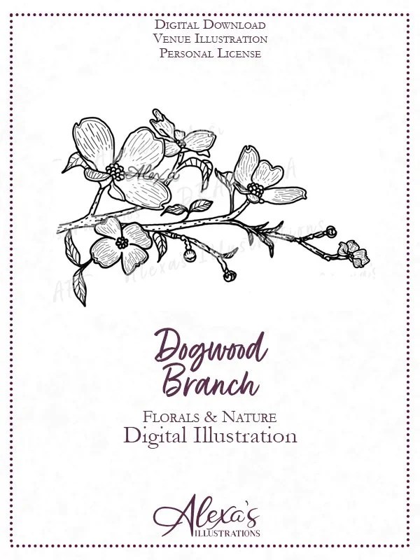 Dogwood Branch Digital Illustrations (C) Alexa's Illustrations.jpg