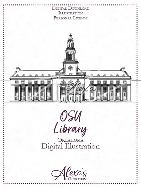OSU Library Digital Illustration (C) Alexa's Illustrations.jpg