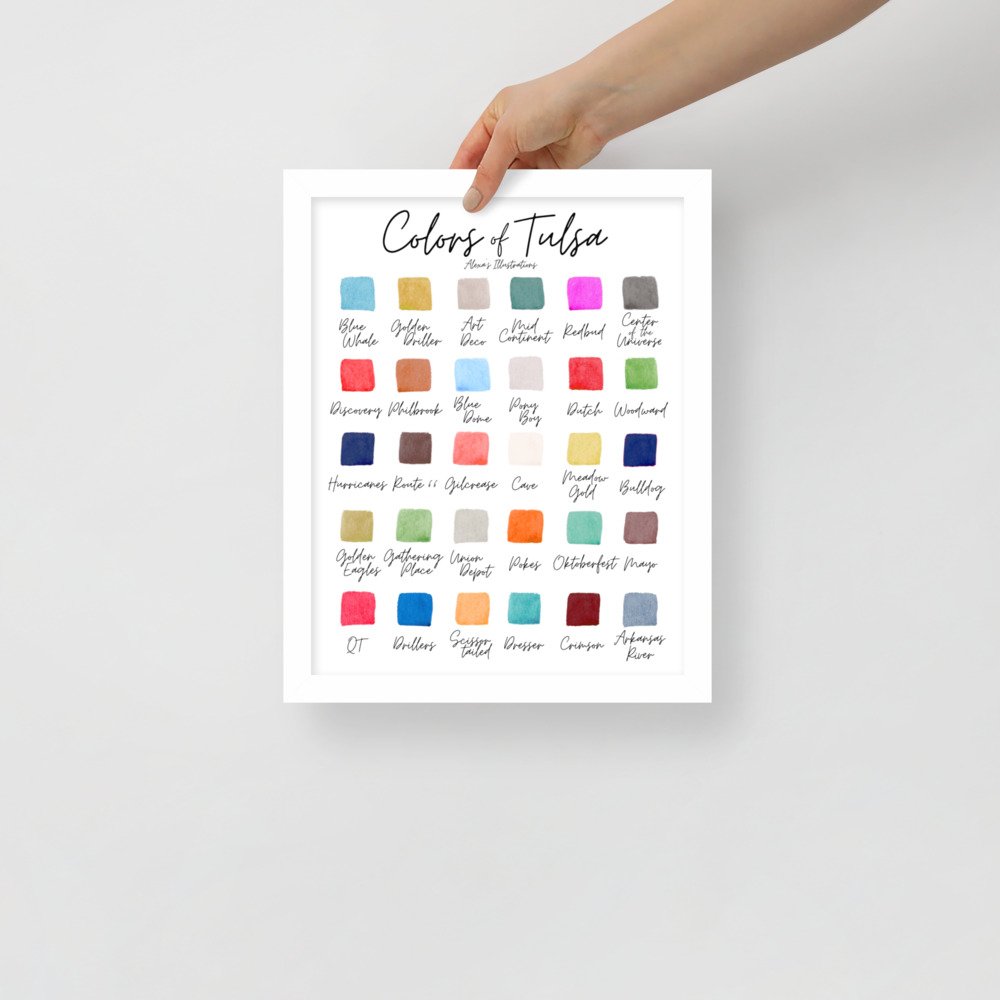 Colors of Tulsa — Alexa's Illustrations
