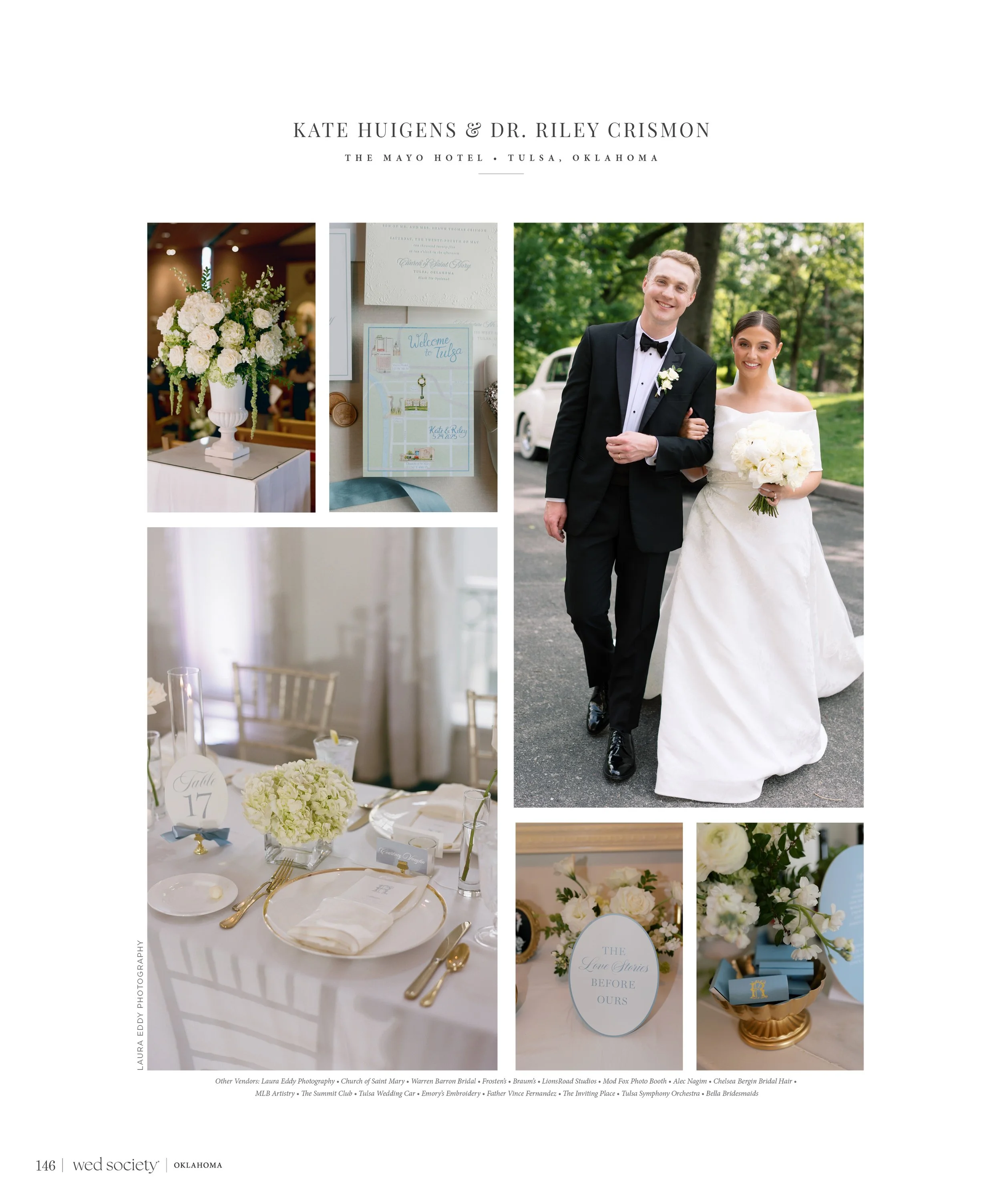  Alexa’s Illustrations wed society artist published wedding. Oklahoma wedding invitation artist. Tulsa wedding invitation art for watercolor weddings.  