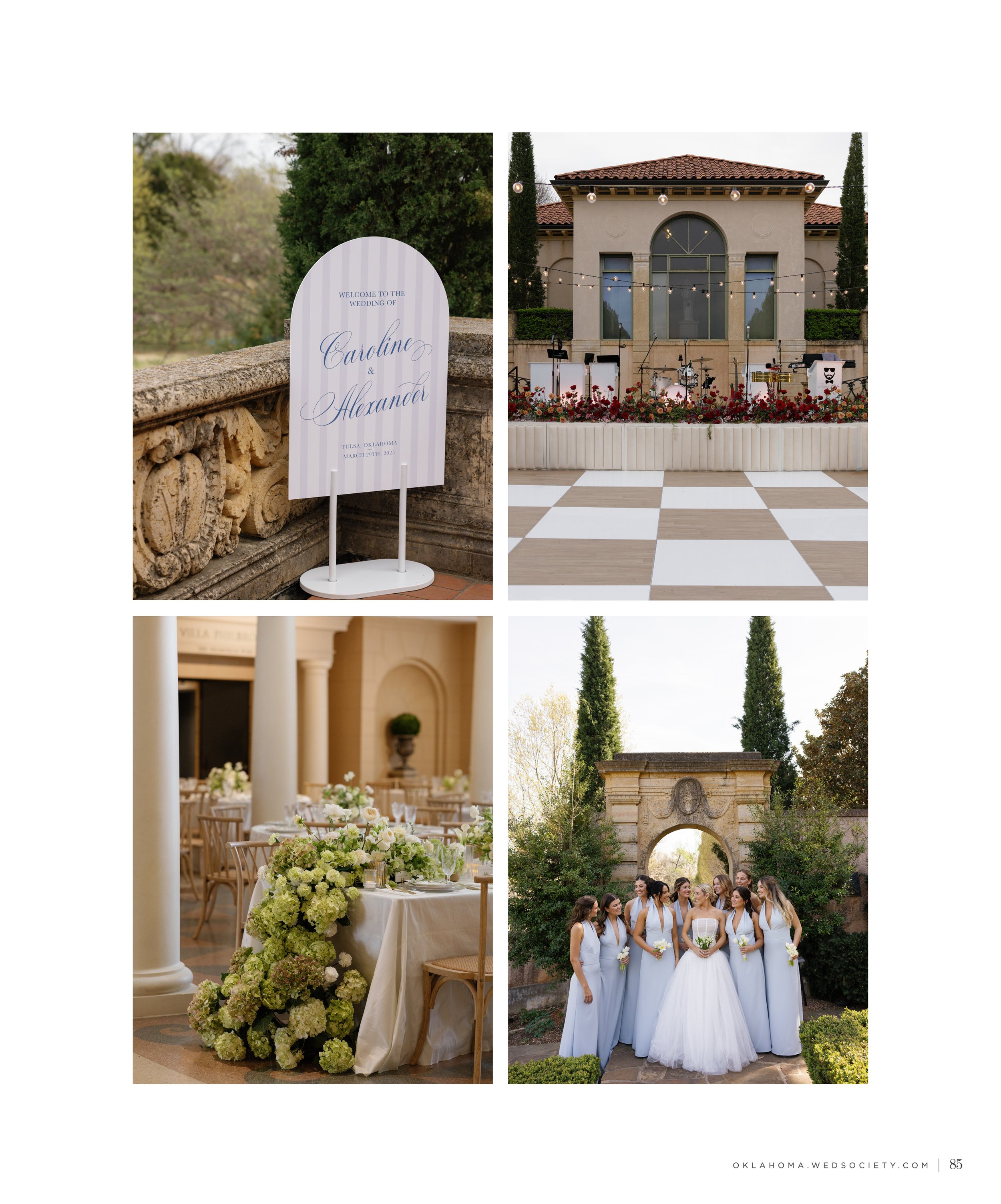  Alexa’s Illustrations wed society artist published wedding. Oklahoma wedding invitation artist. Tulsa wedding invitation art for watercolor weddings.  