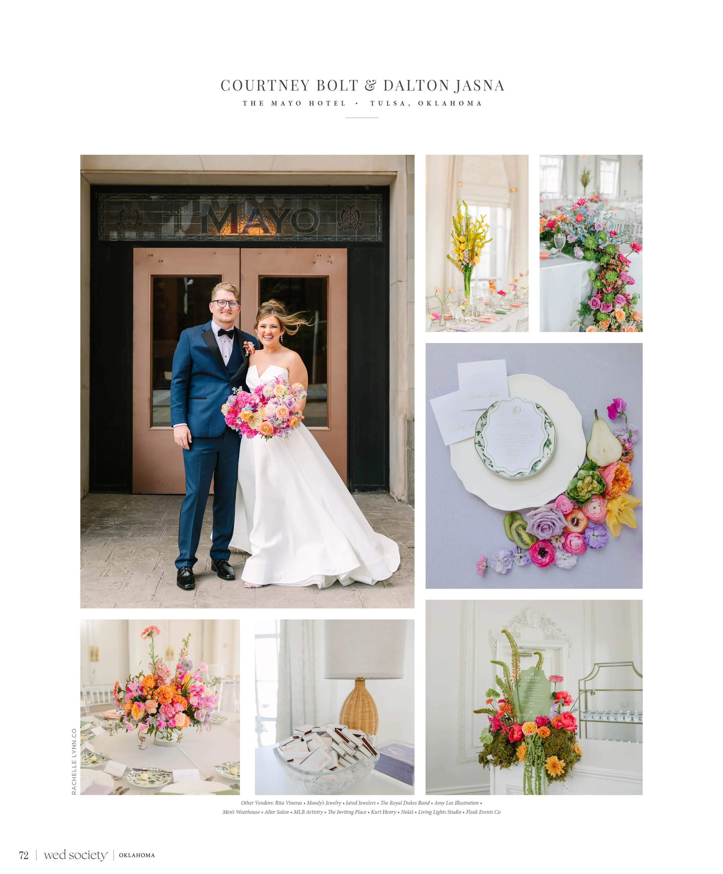  Tulsa wedding invitation artist Alexa’s Illustrations. Oklahoma wedding art for Mayo Wedding invitations.  