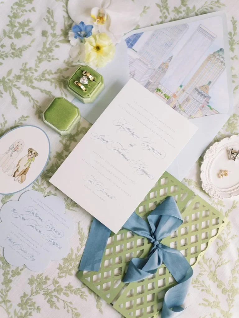 Featured in: Wed Society Blue &amp; Green Celebration