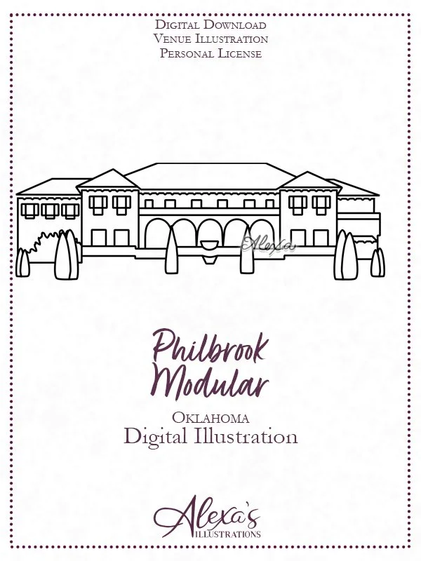 Tulsa Philbrook Modular Digital Illustration (C) Alexa's Illustrations.jpg