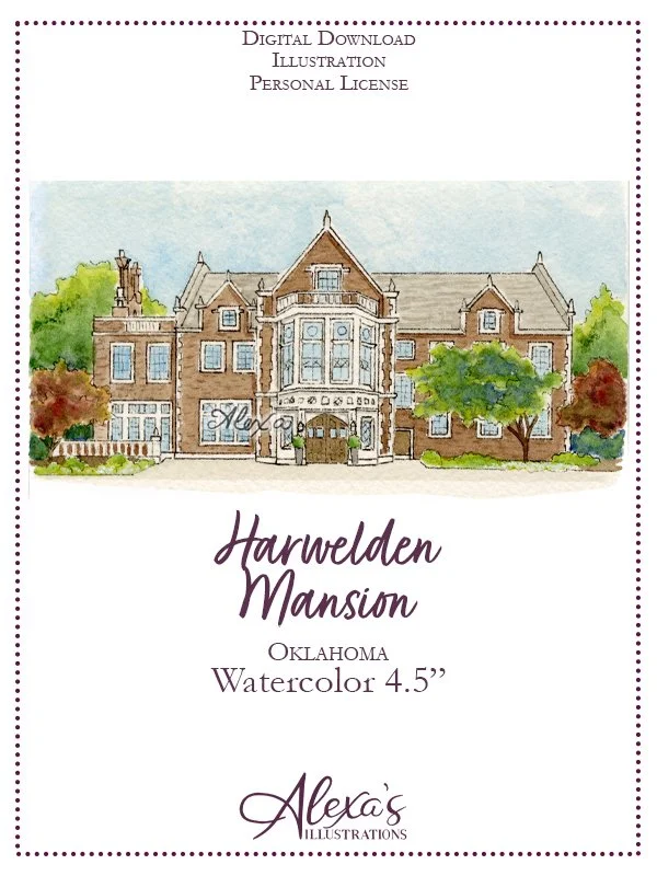 Harwelden Watercolor 4.5in (C) Alexa's Illustrations.jpg