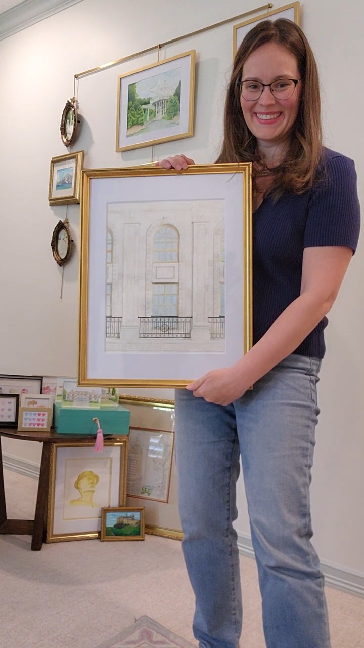 Art in the Square - Mayo Window Framed  ORIGINAL
