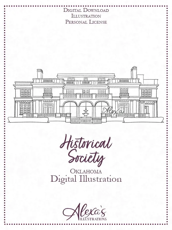 Historical Society Digital Illustration (C) Alexa's Illustrations.jpg