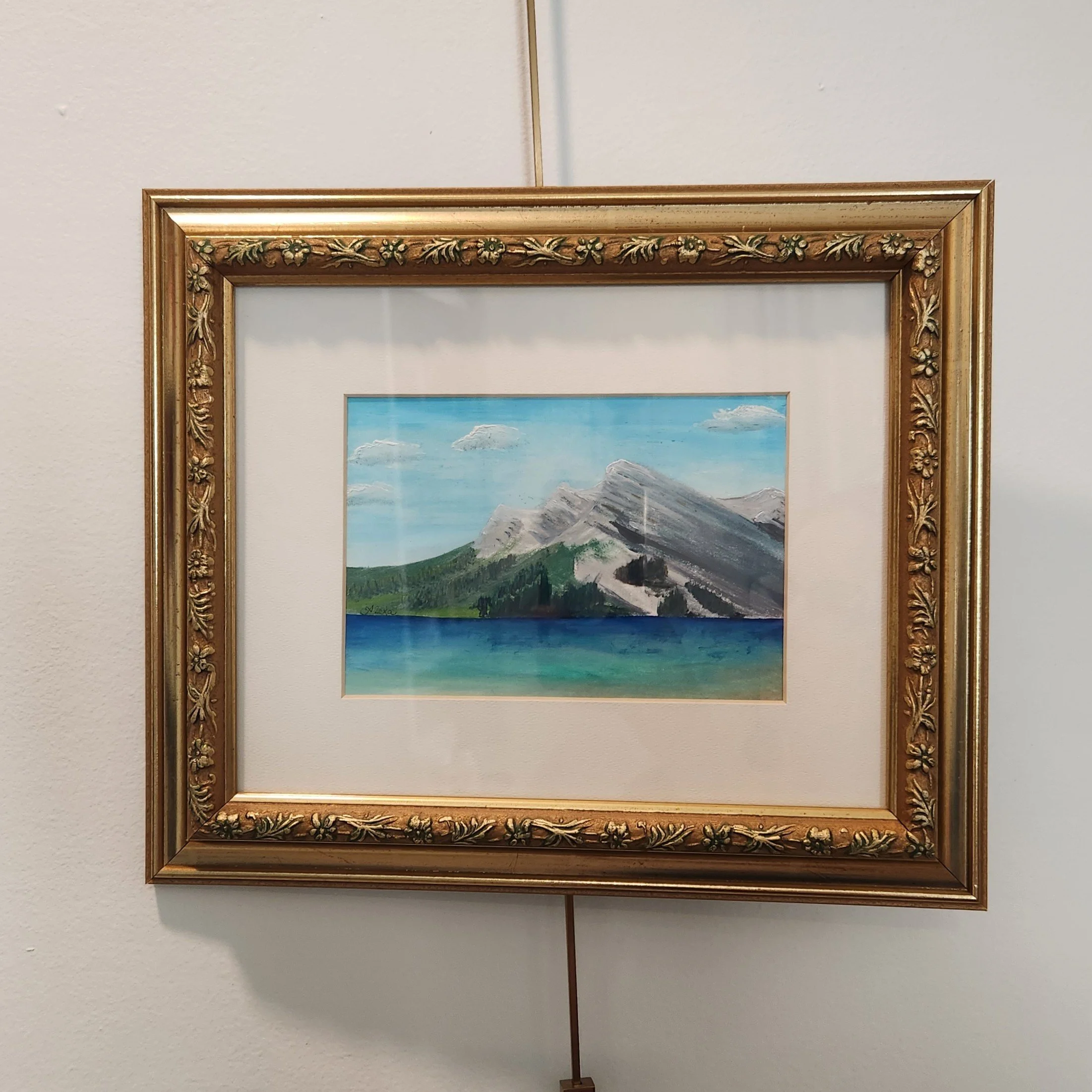 Art in the Square - Lake Louise Framed ORIGINAL