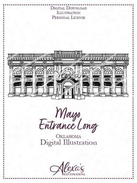 Venue Art: Mayo Hotel — Alexa's Illustrations