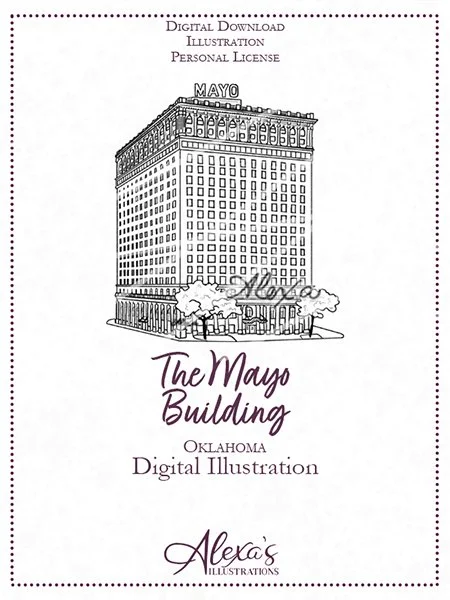 Venue Art: Mayo Hotel — Alexa's Illustrations