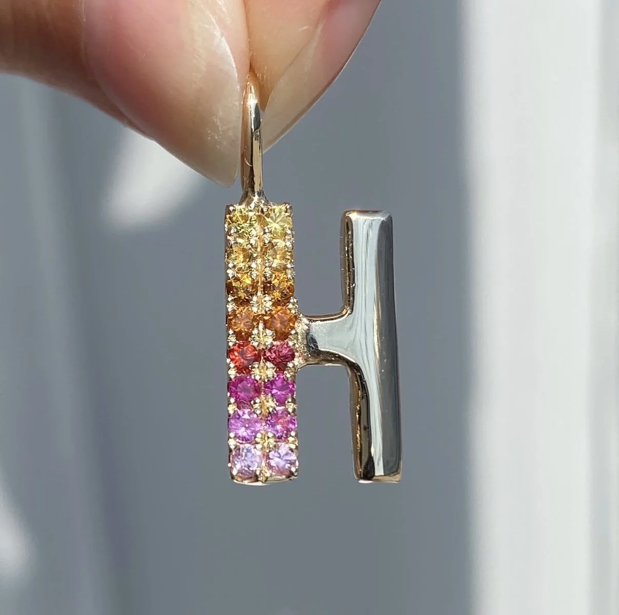 H INITIAL CHARM