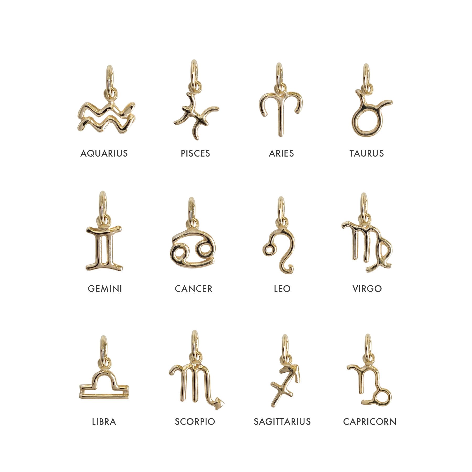 14K Mini Zodiac Charms-white w:signs.jpg
