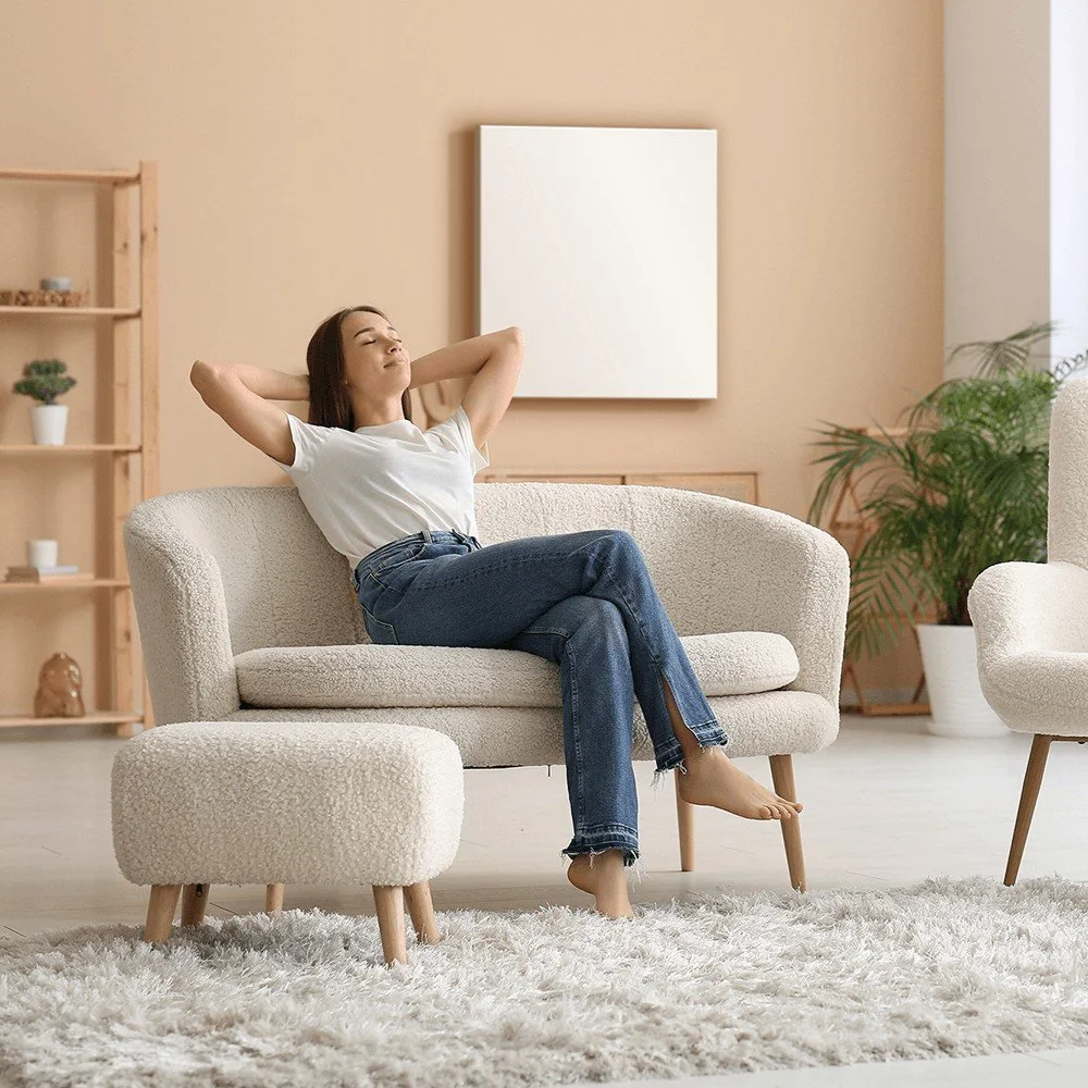 Thermotec Infrafűtés a nappaliban