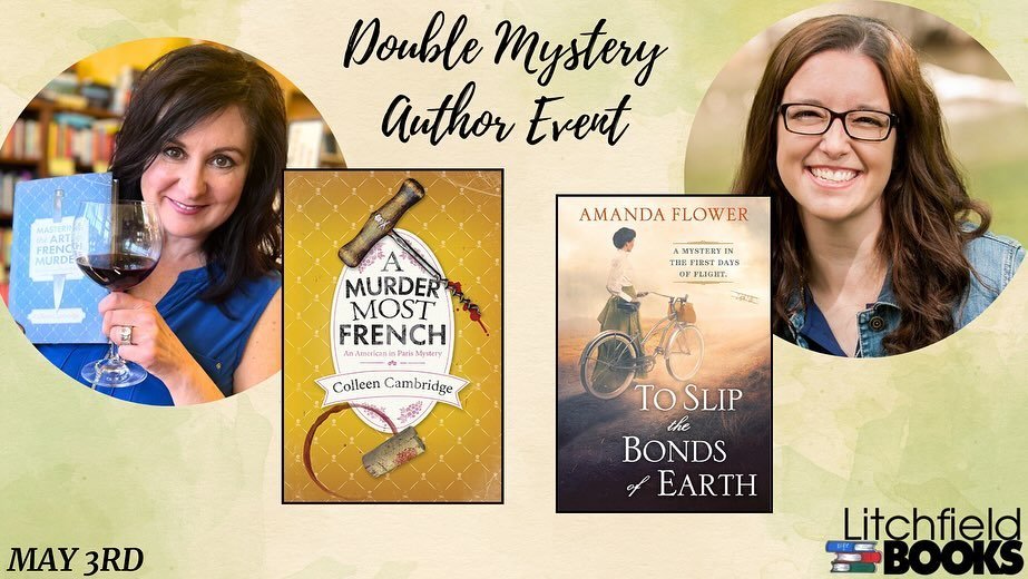 What better way to kick off the start of summer by attending one of our events at the start, in May &amp; June? Litchfield Books Exclusive Author Events&copy;️ listed below! 

Wouldn&rsquo;t you love to dine at a private country club or restaurant wi