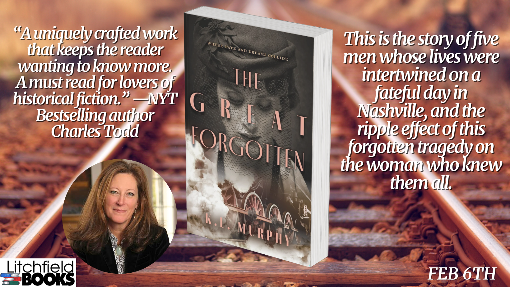Award Winning Author K.L. Murphy, “The Great Forgotten”